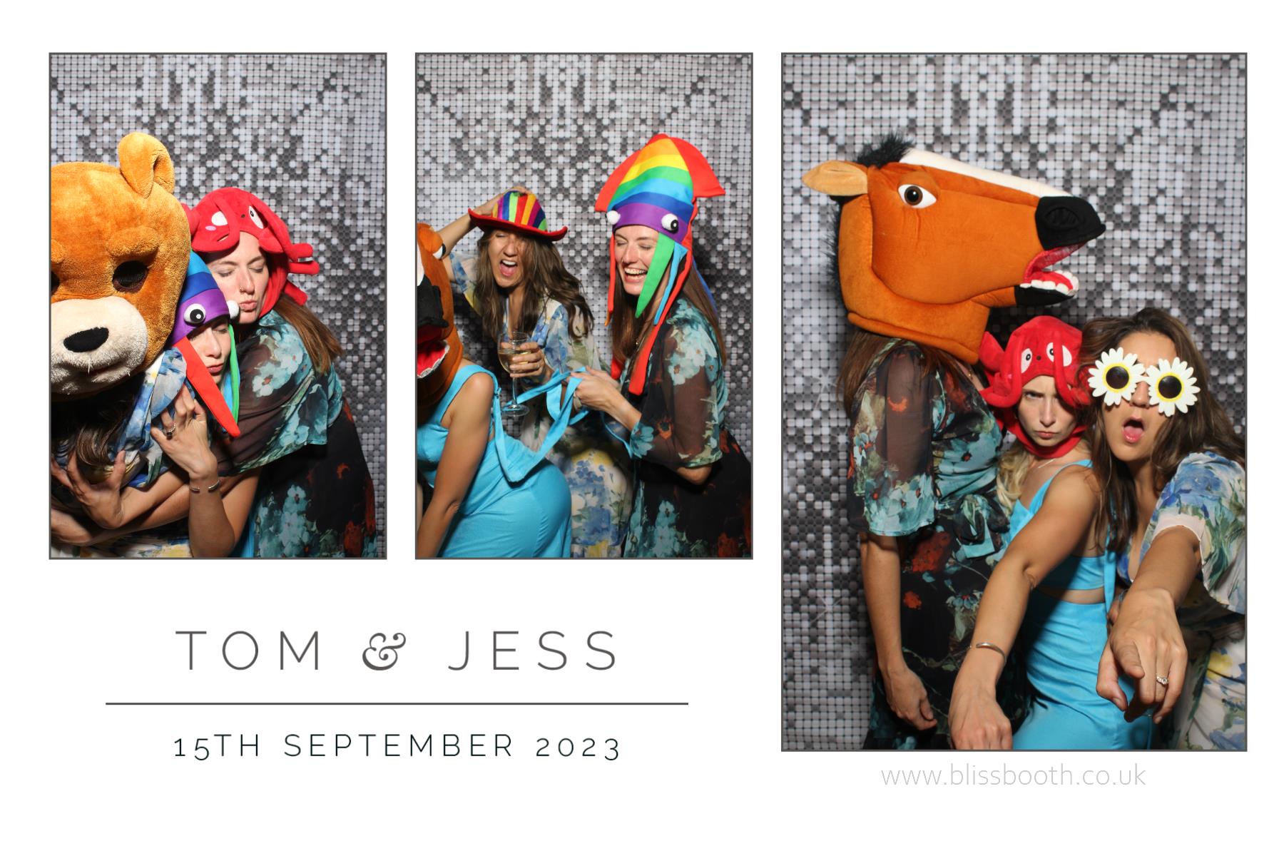 Tom and Jess | View more photos from the event at gallery.blissbooth.co.uk/u/BlissBooth/Tom-and-Jess