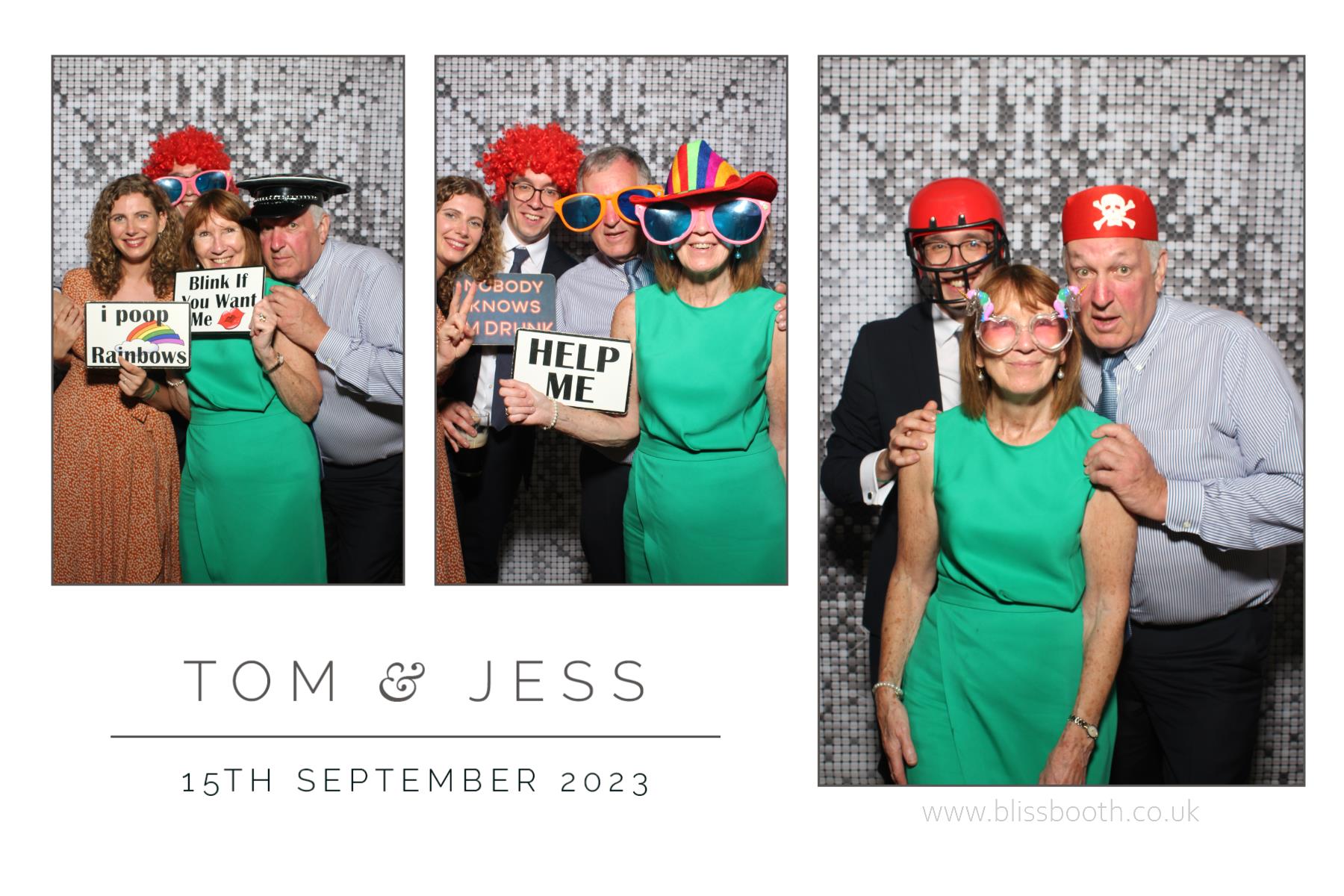 Tom and Jess | View more photos from the event at gallery.blissbooth.co.uk/u/BlissBooth/Tom-and-Jess