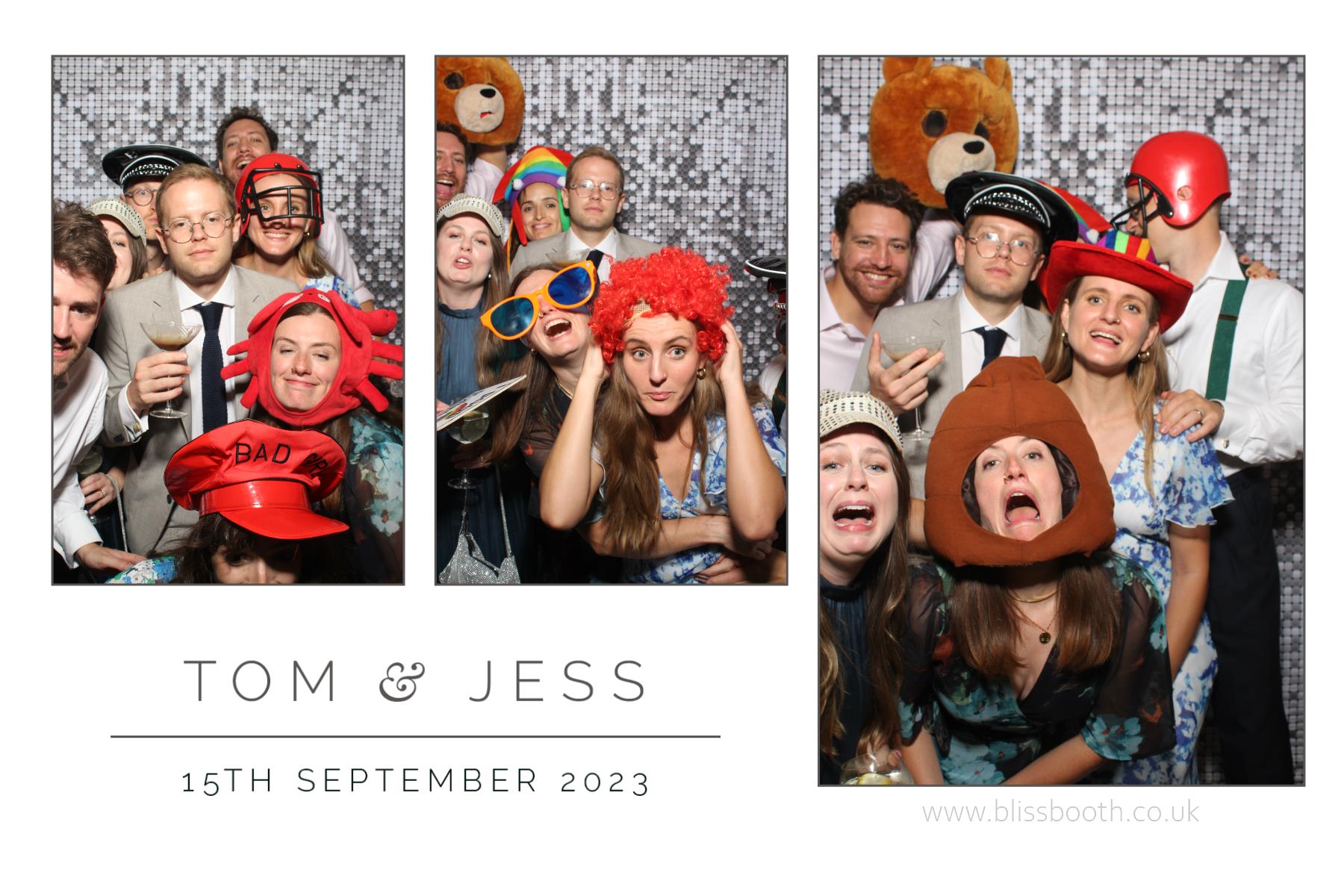 Tom and Jess | View more photos from the event at gallery.blissbooth.co.uk/u/BlissBooth/Tom-and-Jess