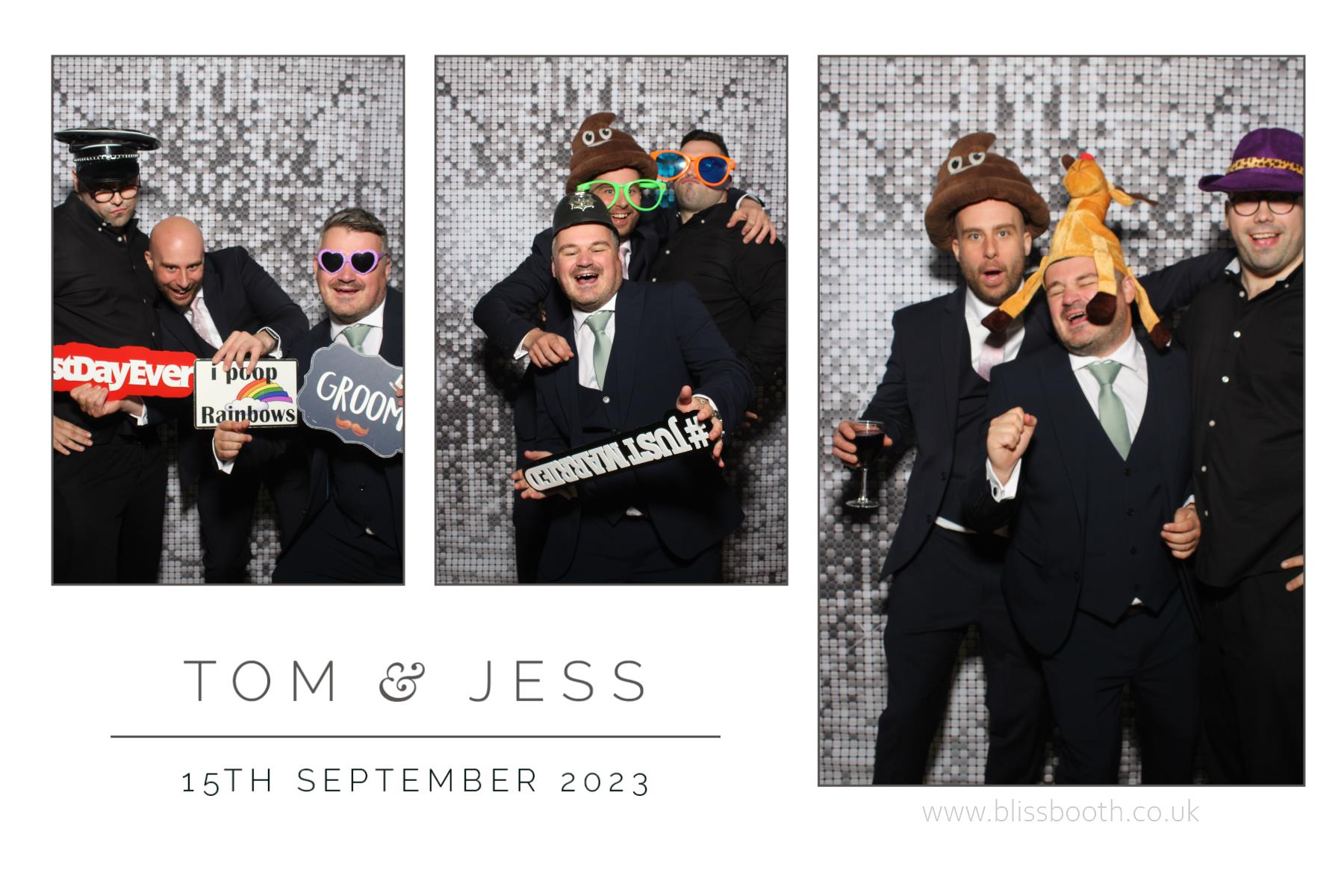 Tom and Jess | View more photos from the event at gallery.blissbooth.co.uk/u/BlissBooth/Tom-and-Jess