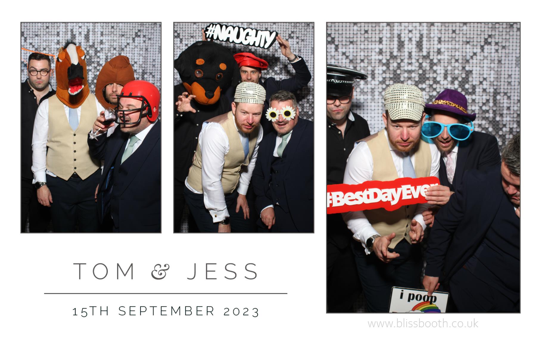 Tom and Jess | View more photos from the event at gallery.blissbooth.co.uk/u/BlissBooth/Tom-and-Jess