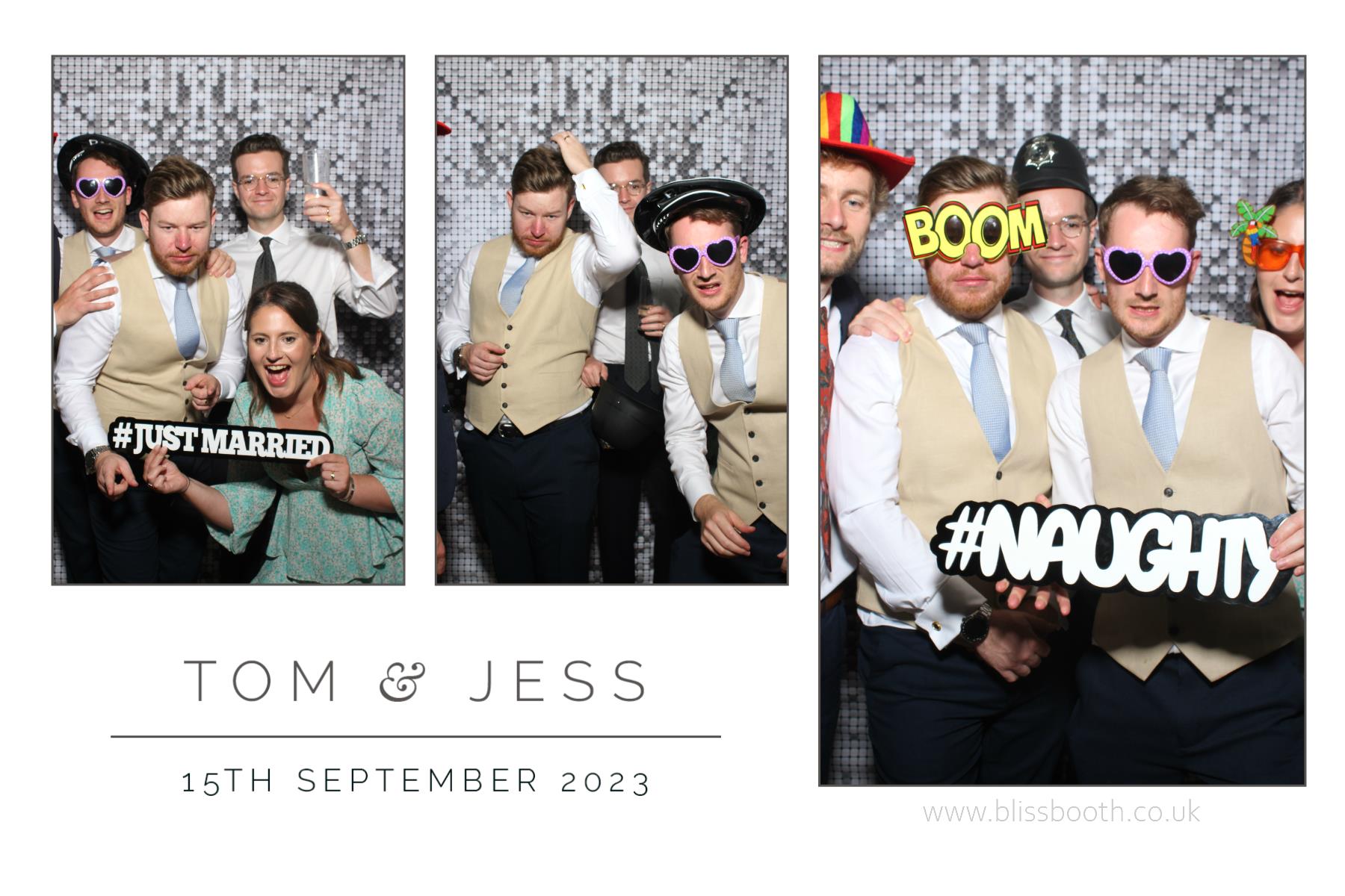 Tom and Jess | View more photos from the event at gallery.blissbooth.co.uk/u/BlissBooth/Tom-and-Jess