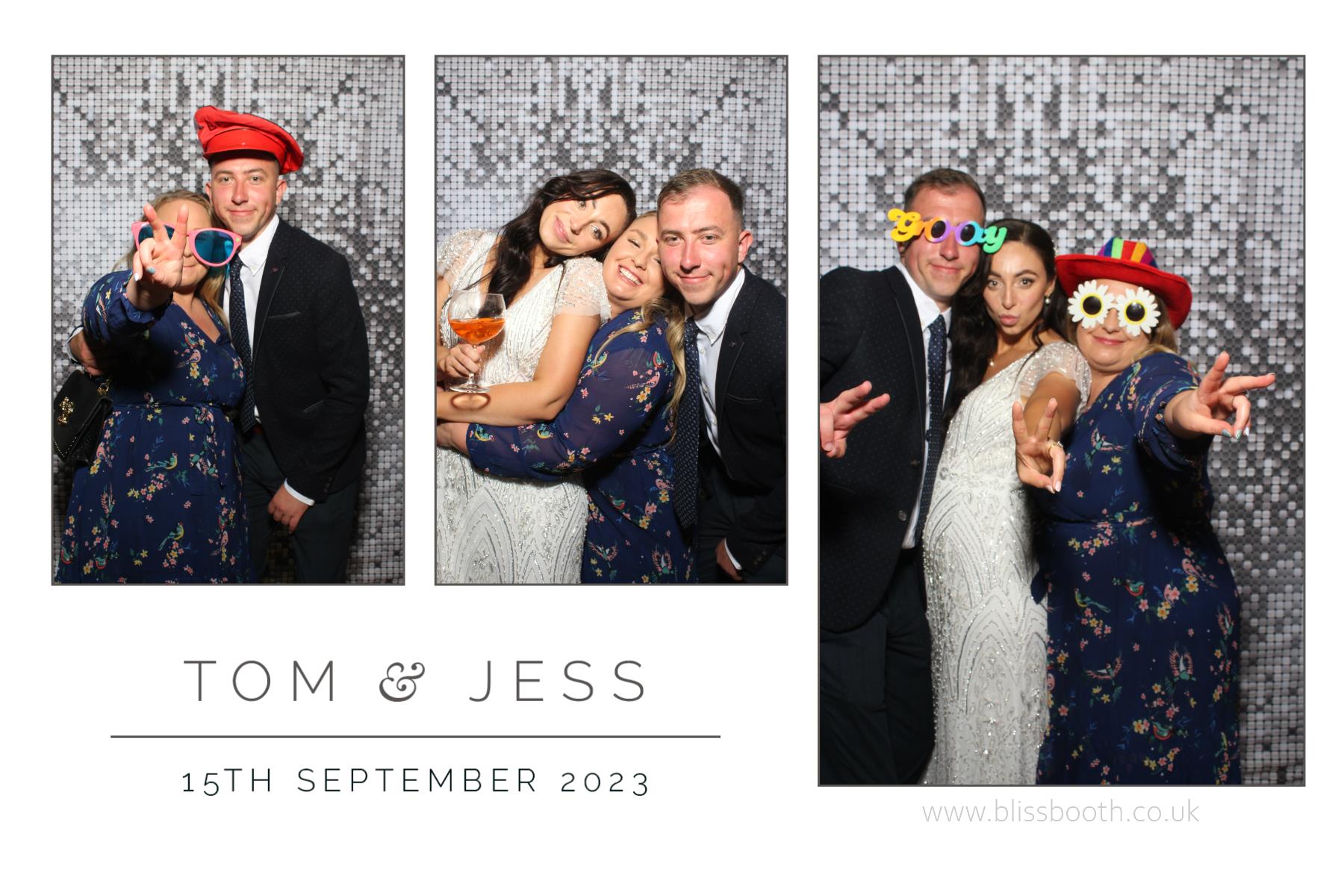 Tom and Jess | View more photos from the event at gallery.blissbooth.co.uk/u/BlissBooth/Tom-and-Jess