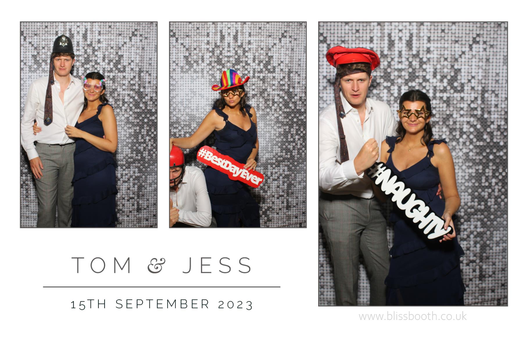Tom and Jess | View more photos from the event at gallery.blissbooth.co.uk/u/BlissBooth/Tom-and-Jess