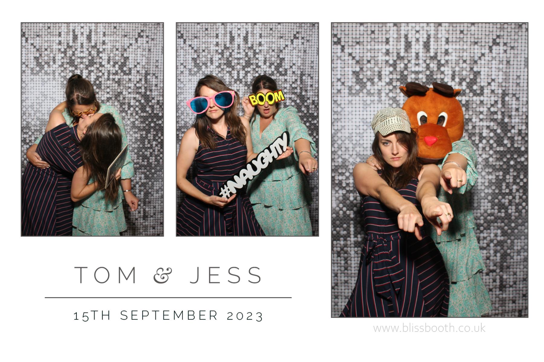 Tom and Jess | View more photos from the event at gallery.blissbooth.co.uk/u/BlissBooth/Tom-and-Jess