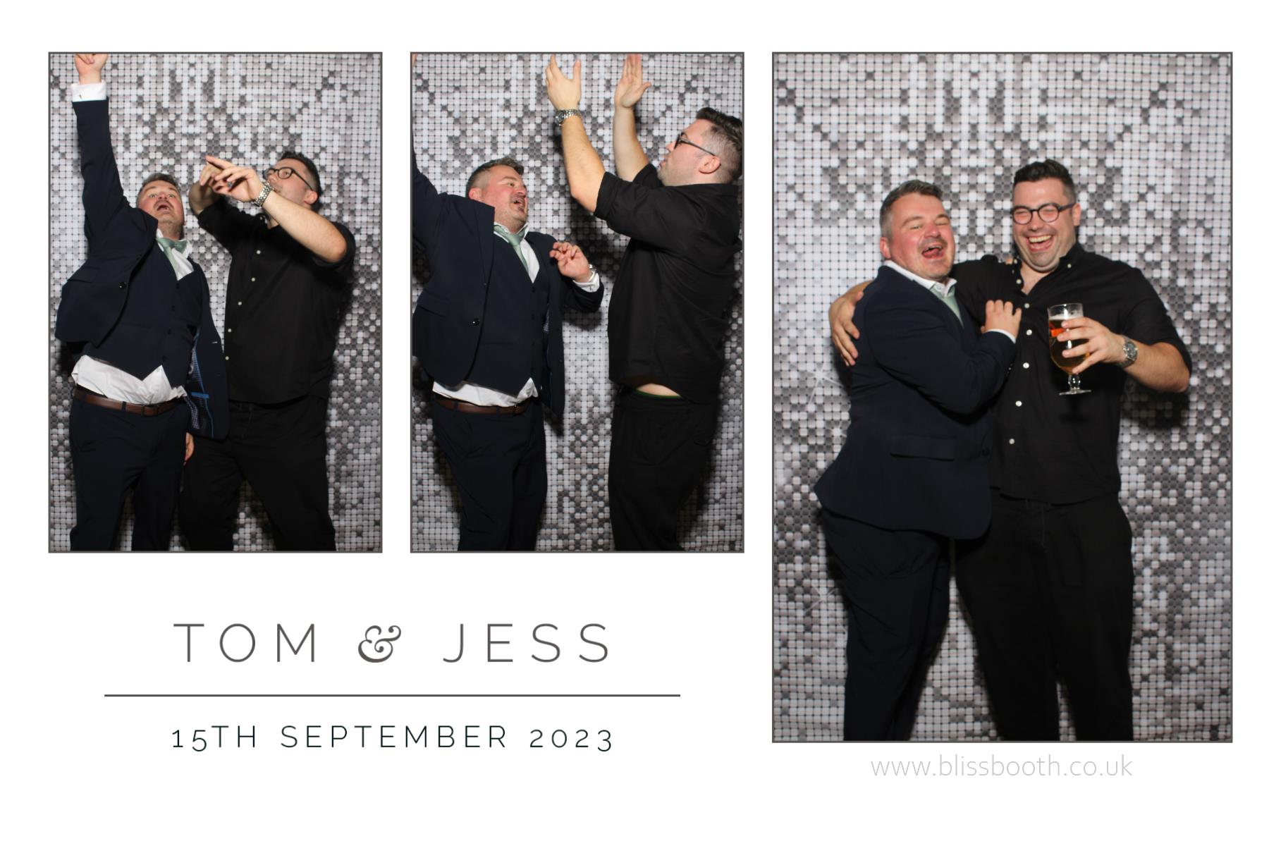 Tom and Jess | View more photos from the event at gallery.blissbooth.co.uk/u/BlissBooth/Tom-and-Jess