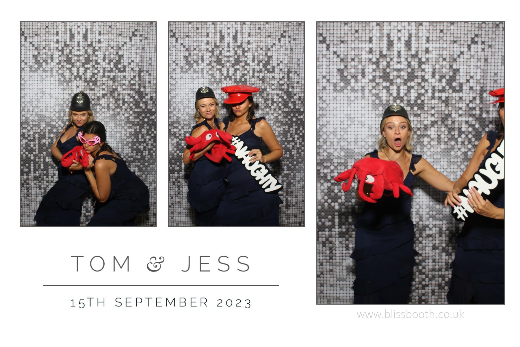 Tom and Jess | View more photos from the event at gallery.blissbooth.co.uk/u/BlissBooth/Tom-and-Jess
