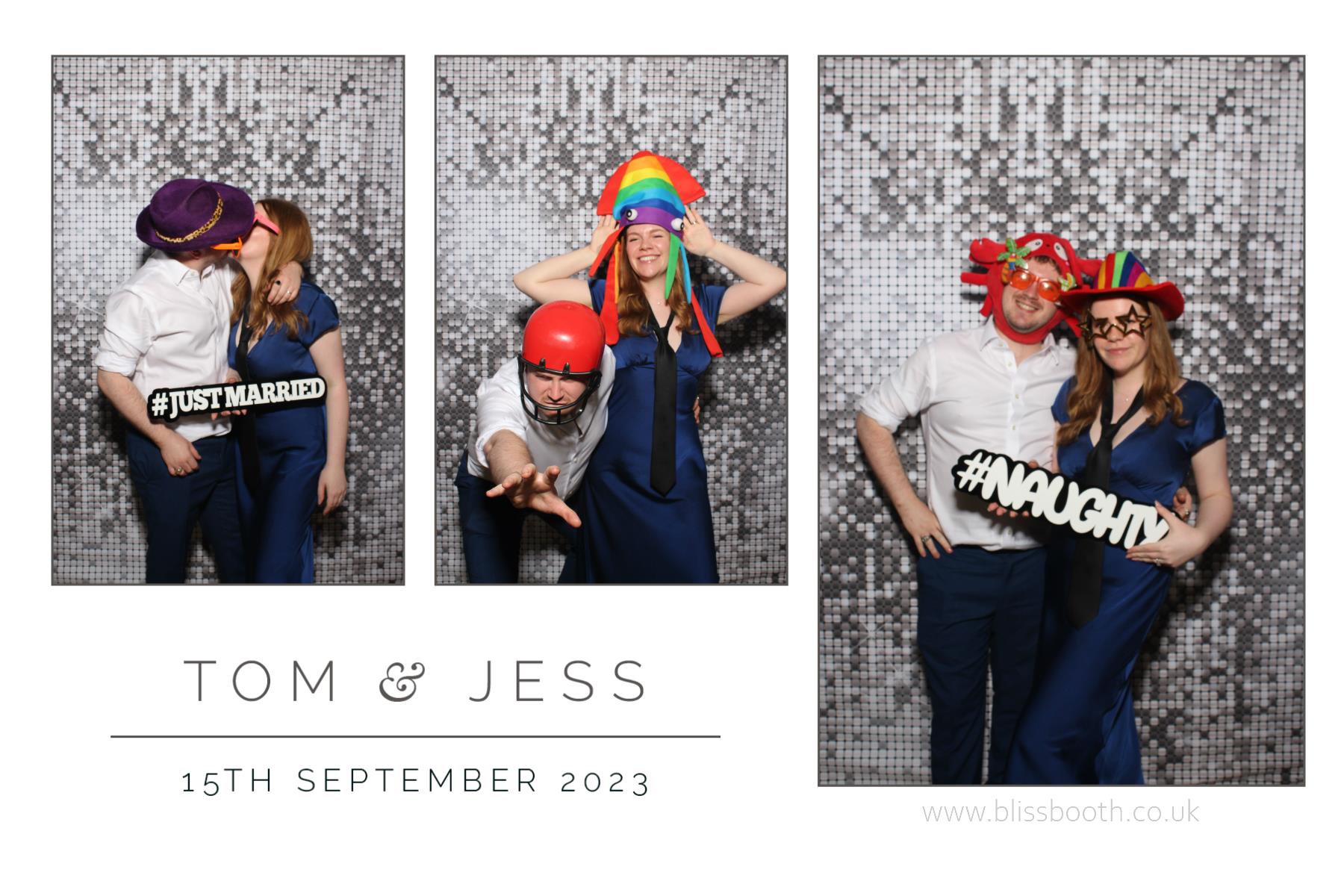 Tom and Jess | View more photos from the event at gallery.blissbooth.co.uk/u/BlissBooth/Tom-and-Jess