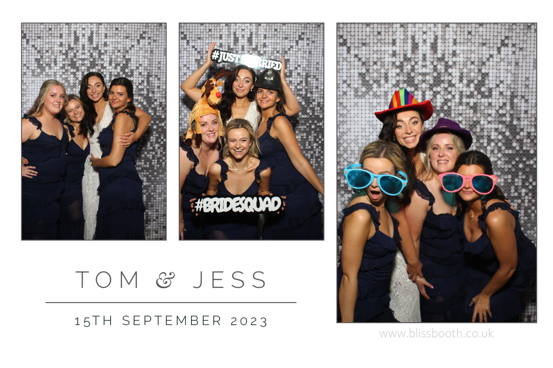 Tom and Jess | View more photos from the event at gallery.blissbooth.co.uk/u/BlissBooth/Tom-and-Jess