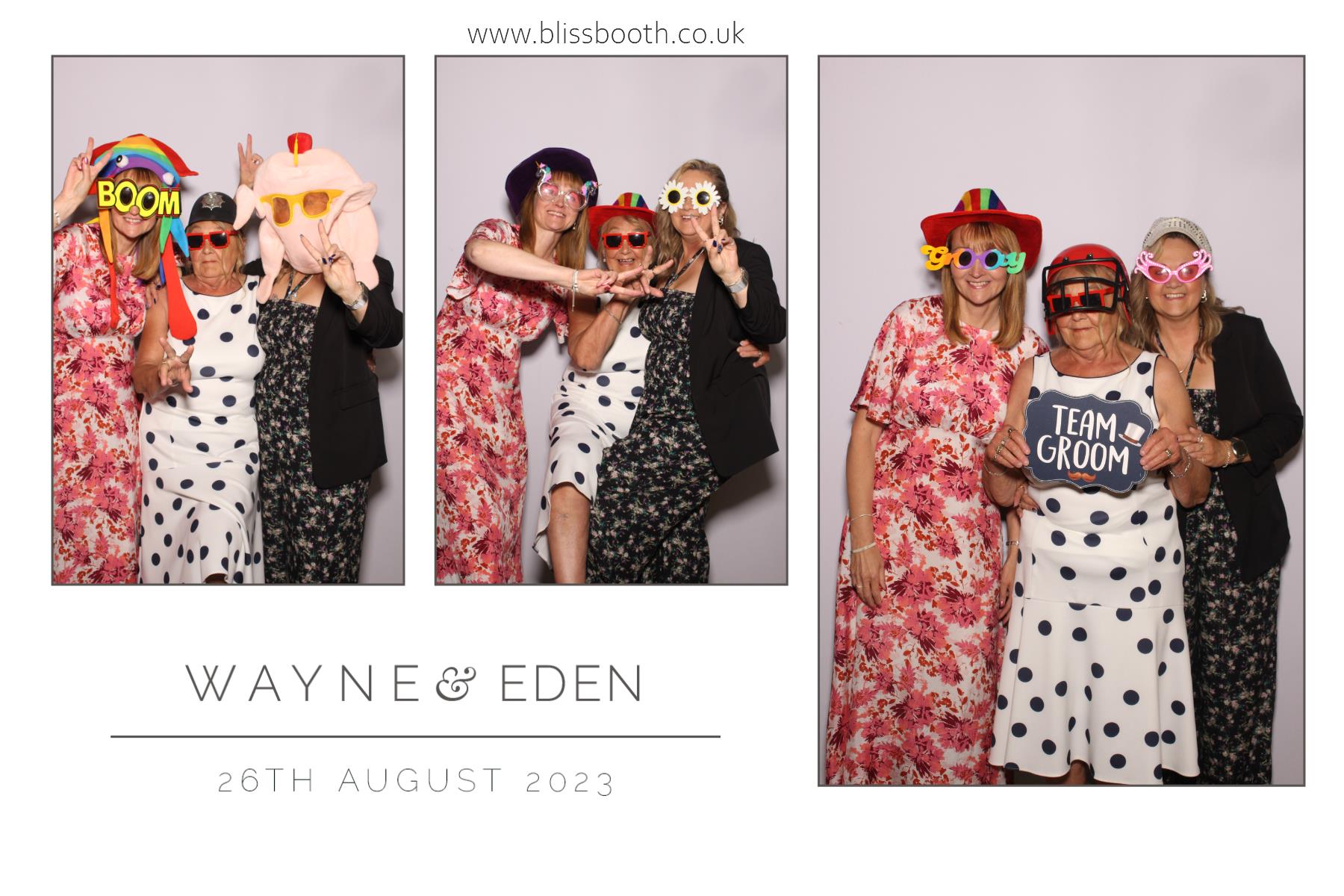 Wayne & Eden | View more photos from the event at gallery.blissbooth.co.uk/u/BlissBooth/Wayne-Eden