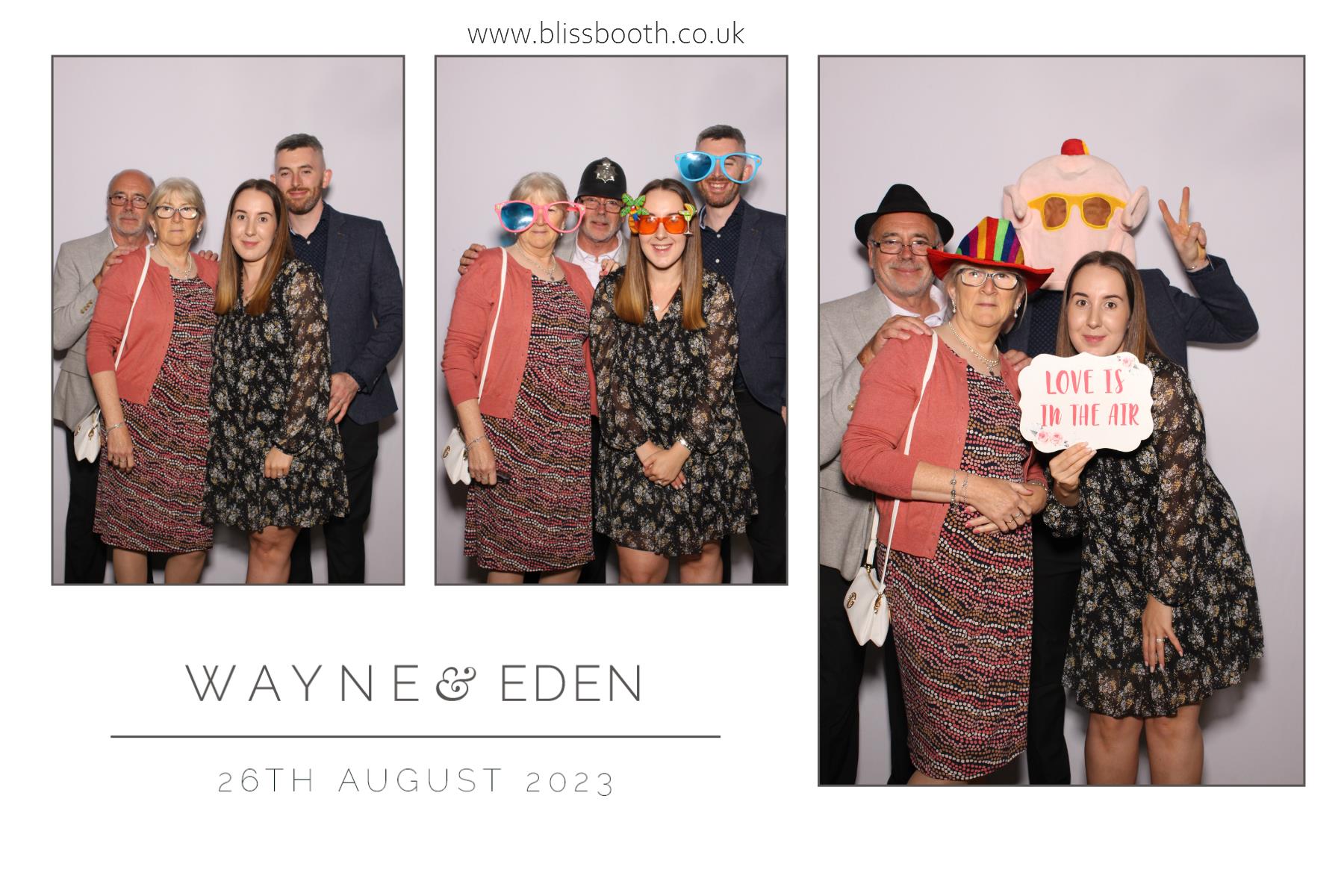 Wayne & Eden | View more photos from the event at gallery.blissbooth.co.uk/u/BlissBooth/Wayne-Eden