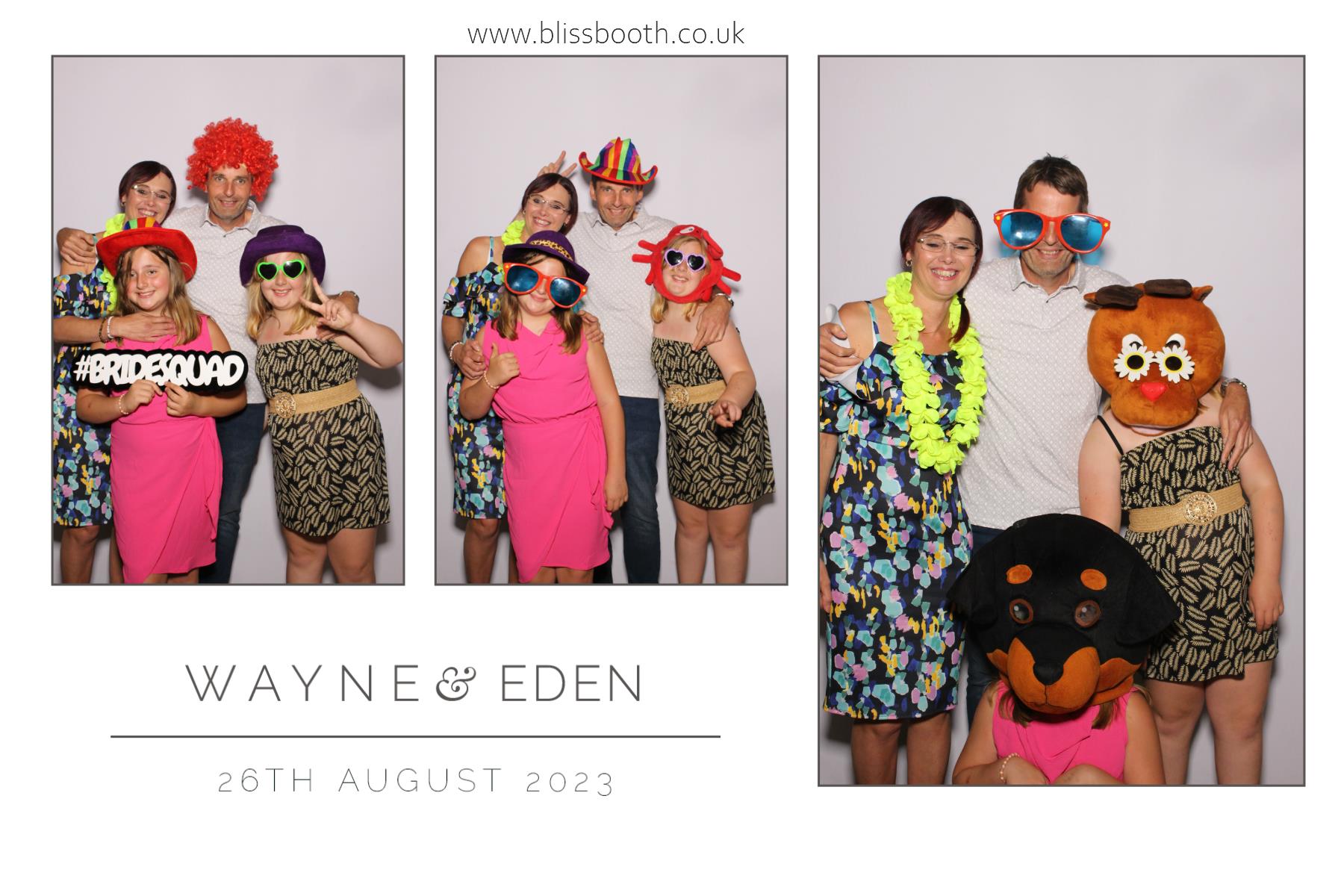 Wayne & Eden | View more photos from the event at gallery.blissbooth.co.uk/u/BlissBooth/Wayne-Eden