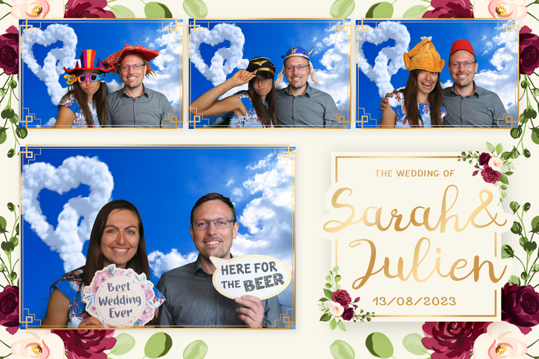 sarah and Julien | View more photos from the event at gallery.blissbooth.co.uk/u/BlissBooth/sarah-and-Julien