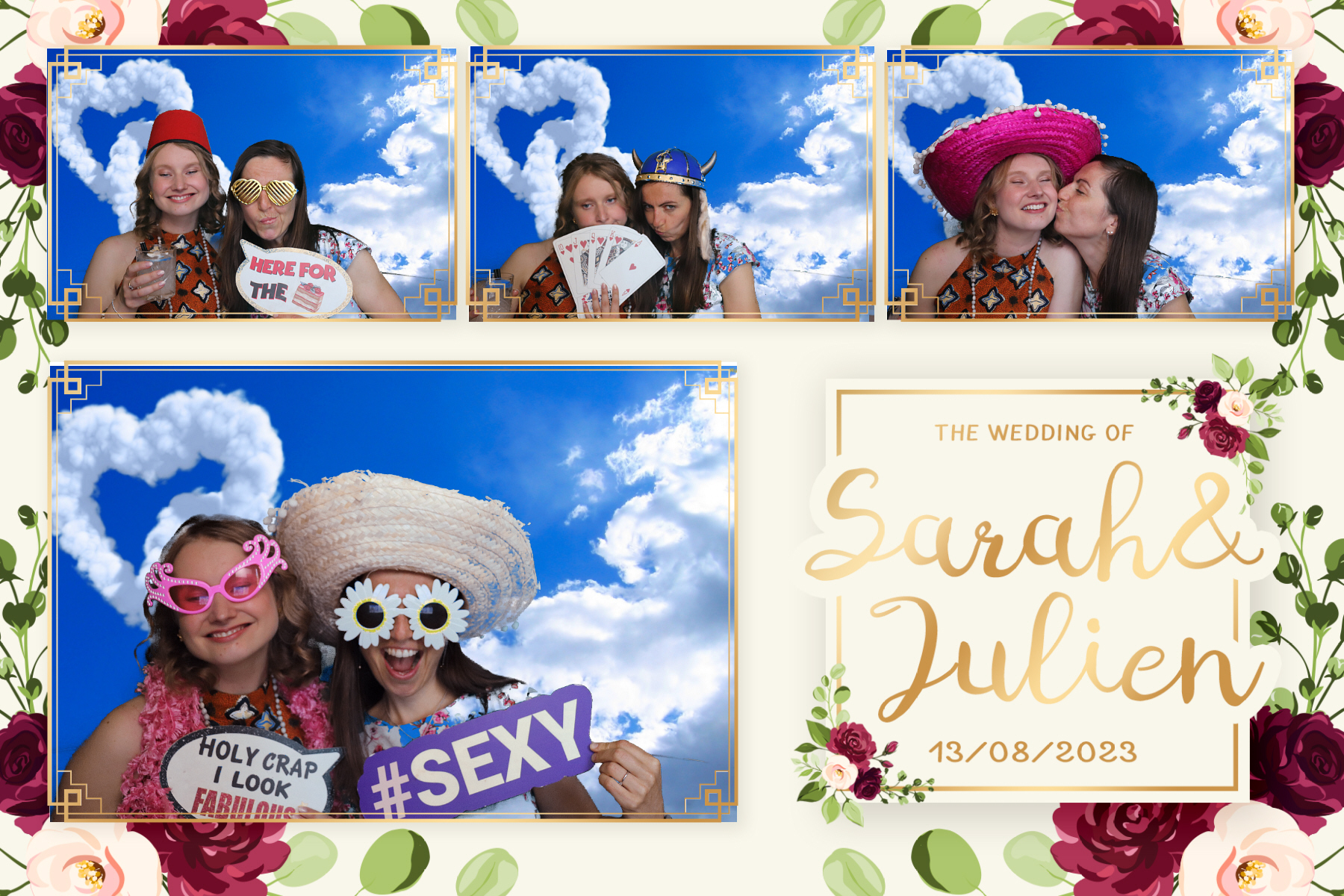 sarah and Julien | View more photos from the event at gallery.blissbooth.co.uk/u/BlissBooth/sarah-and-Julien