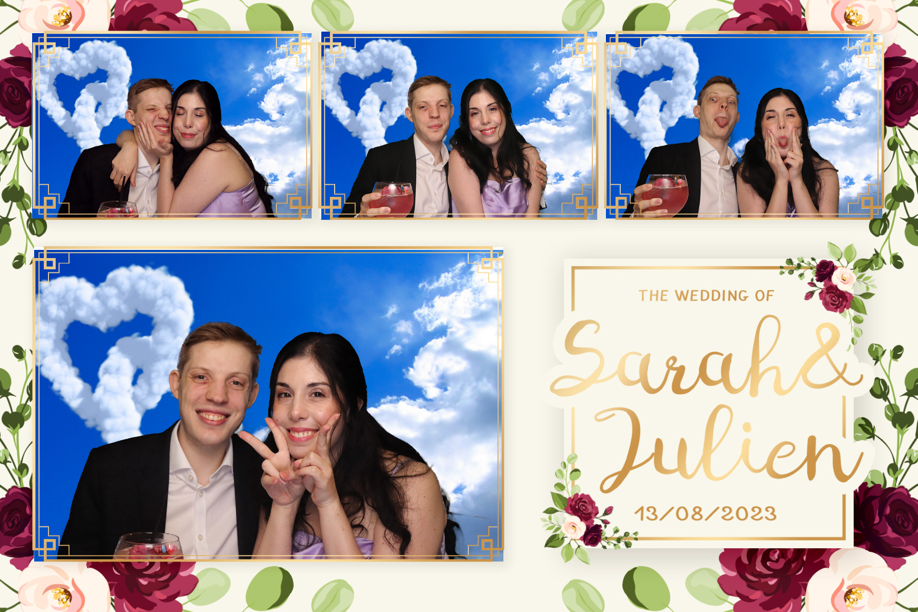 sarah and Julien | View more photos from the event at gallery.blissbooth.co.uk/u/BlissBooth/sarah-and-Julien