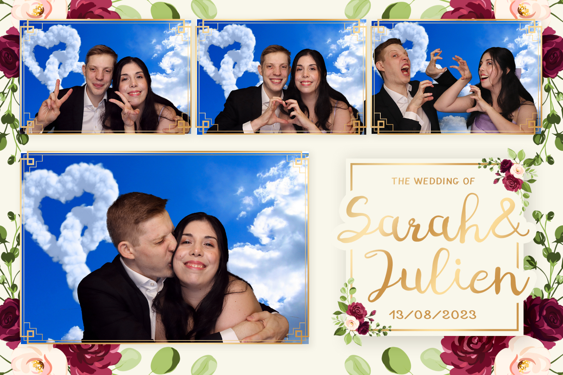 sarah and Julien | View more photos from the event at gallery.blissbooth.co.uk/u/BlissBooth/sarah-and-Julien
