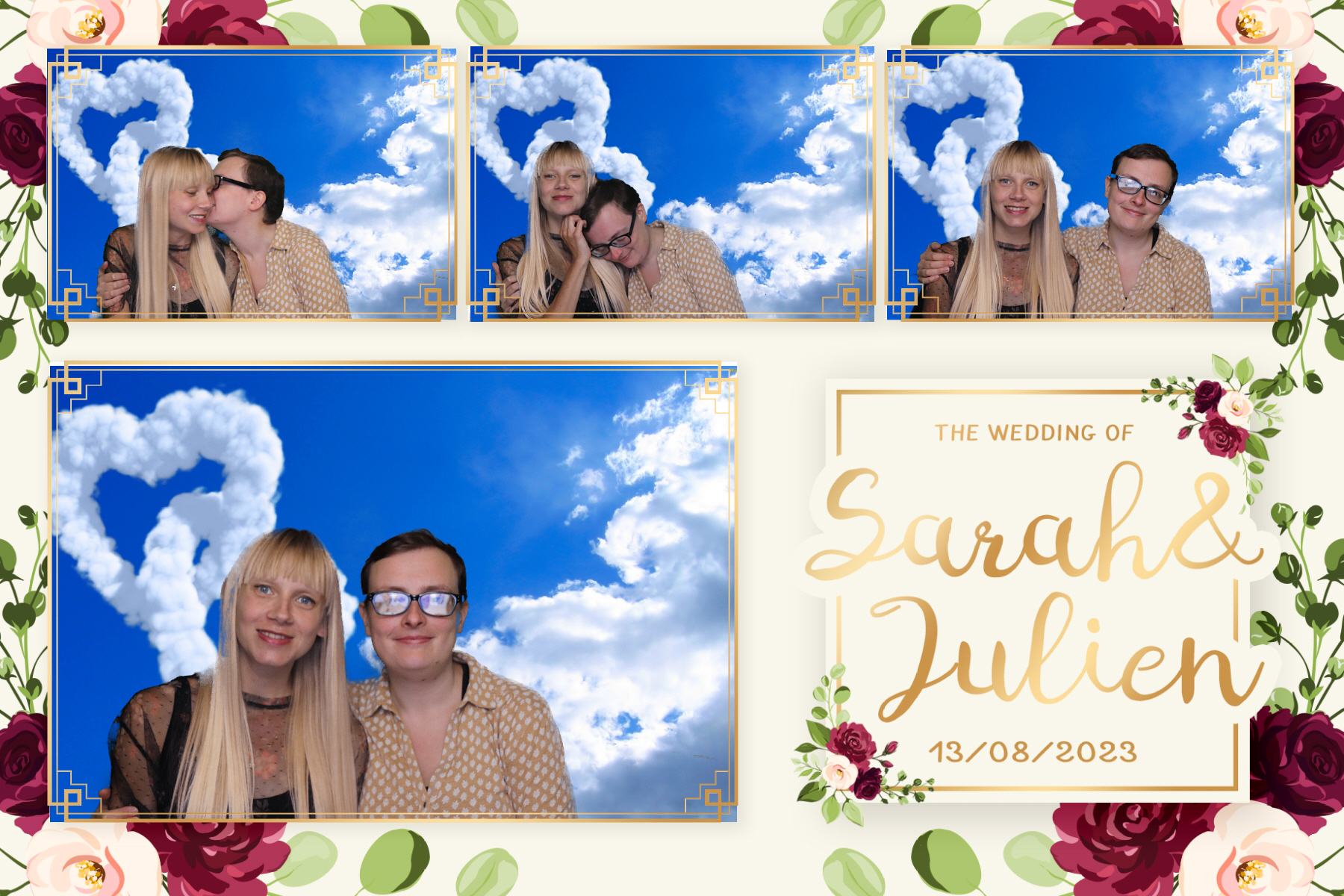 sarah and Julien | View more photos from the event at gallery.blissbooth.co.uk/u/BlissBooth/sarah-and-Julien