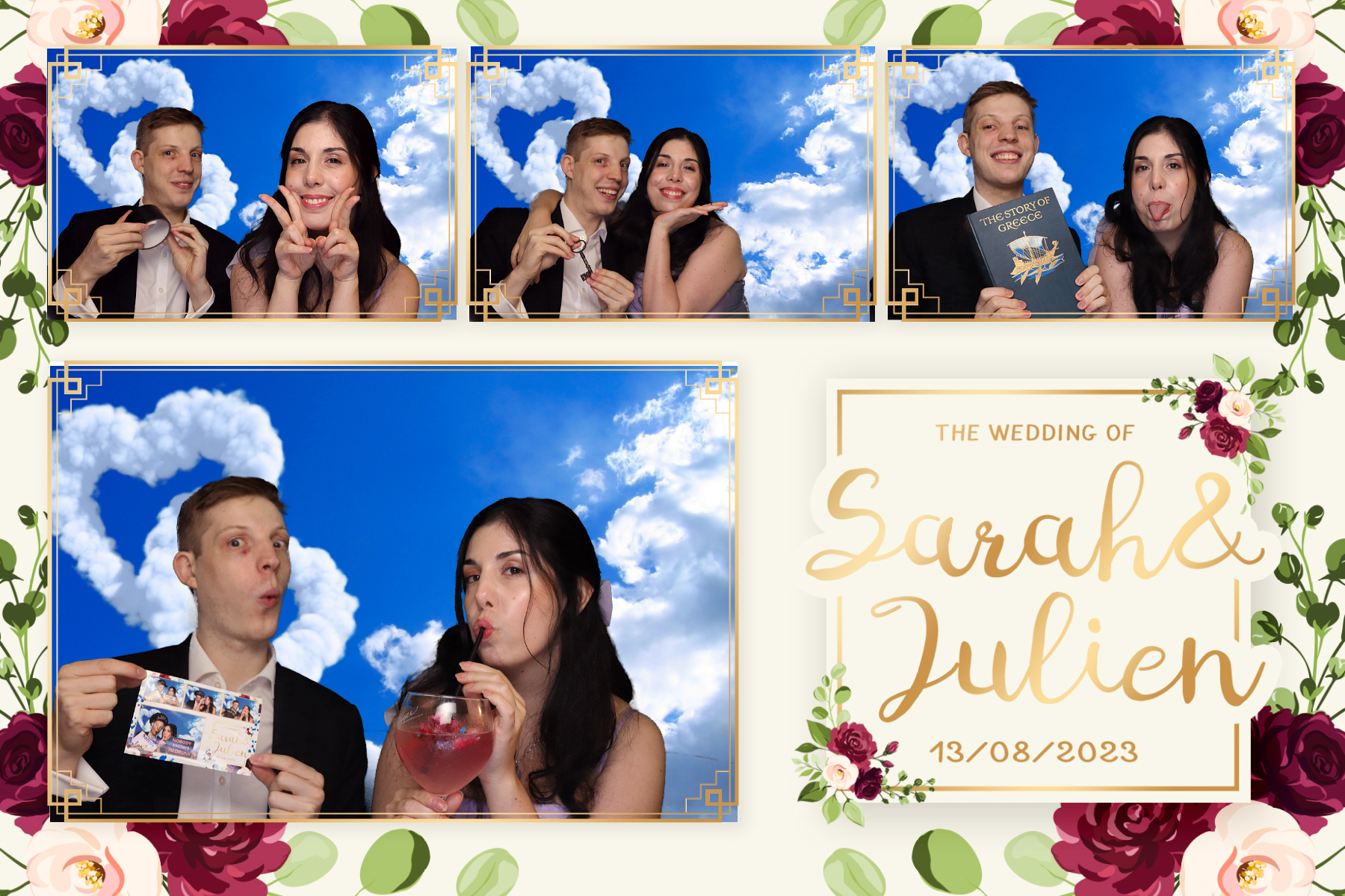 sarah and Julien | View more photos from the event at gallery.blissbooth.co.uk/u/BlissBooth/sarah-and-Julien
