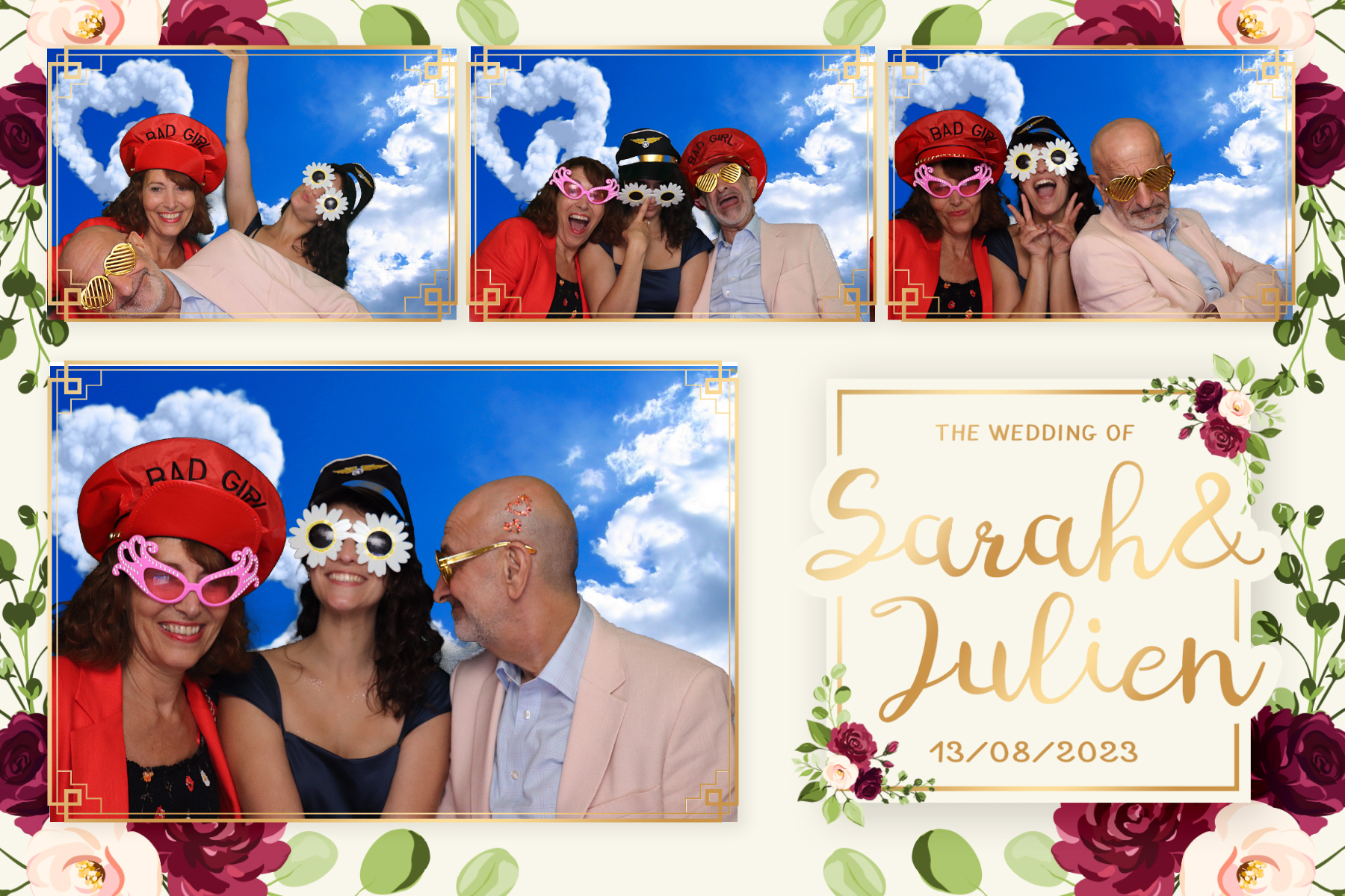 sarah and Julien | View more photos from the event at gallery.blissbooth.co.uk/u/BlissBooth/sarah-and-Julien
