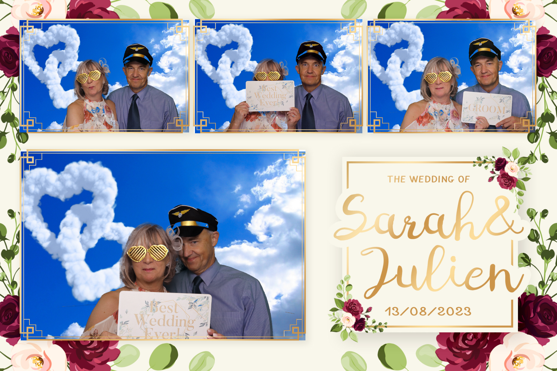 sarah and Julien | View more photos from the event at gallery.blissbooth.co.uk/u/BlissBooth/sarah-and-Julien