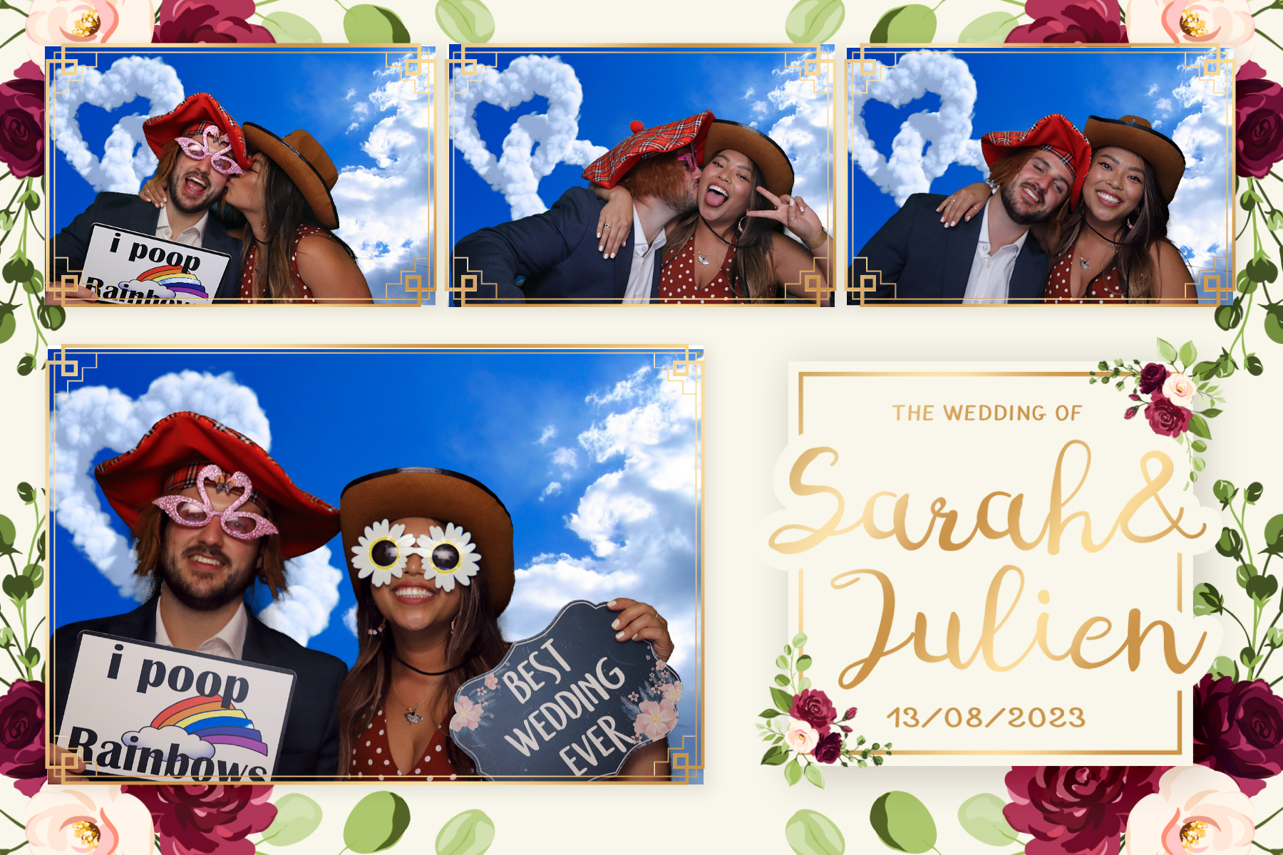 sarah and Julien | View more photos from the event at gallery.blissbooth.co.uk/u/BlissBooth/sarah-and-Julien