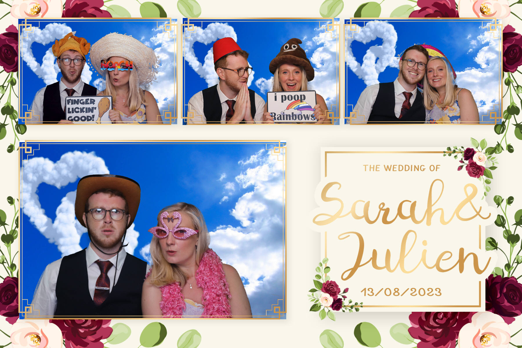 sarah and Julien | View more photos from the event at gallery.blissbooth.co.uk/u/BlissBooth/sarah-and-Julien
