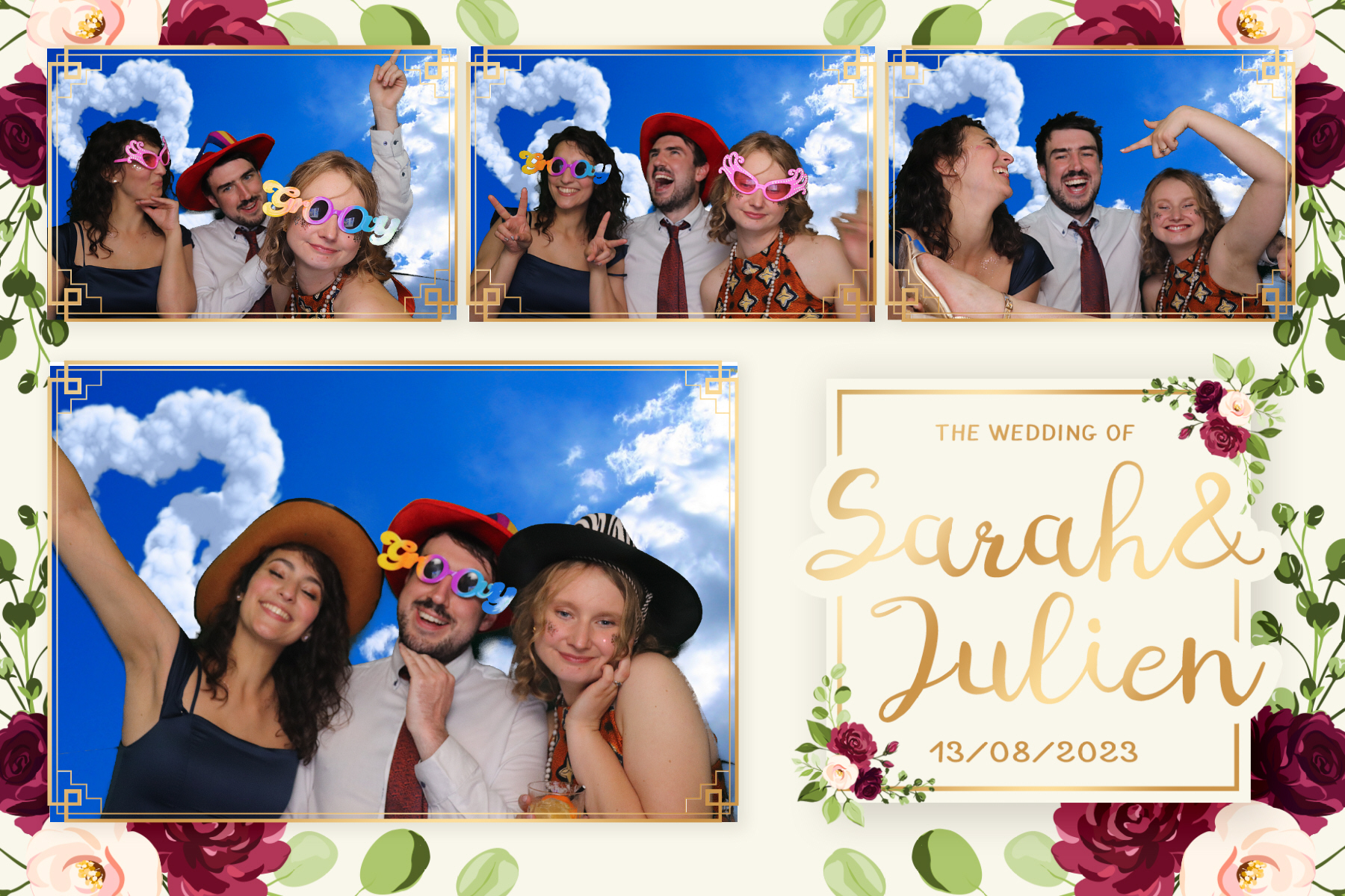 sarah and Julien | View more photos from the event at gallery.blissbooth.co.uk/u/BlissBooth/sarah-and-Julien
