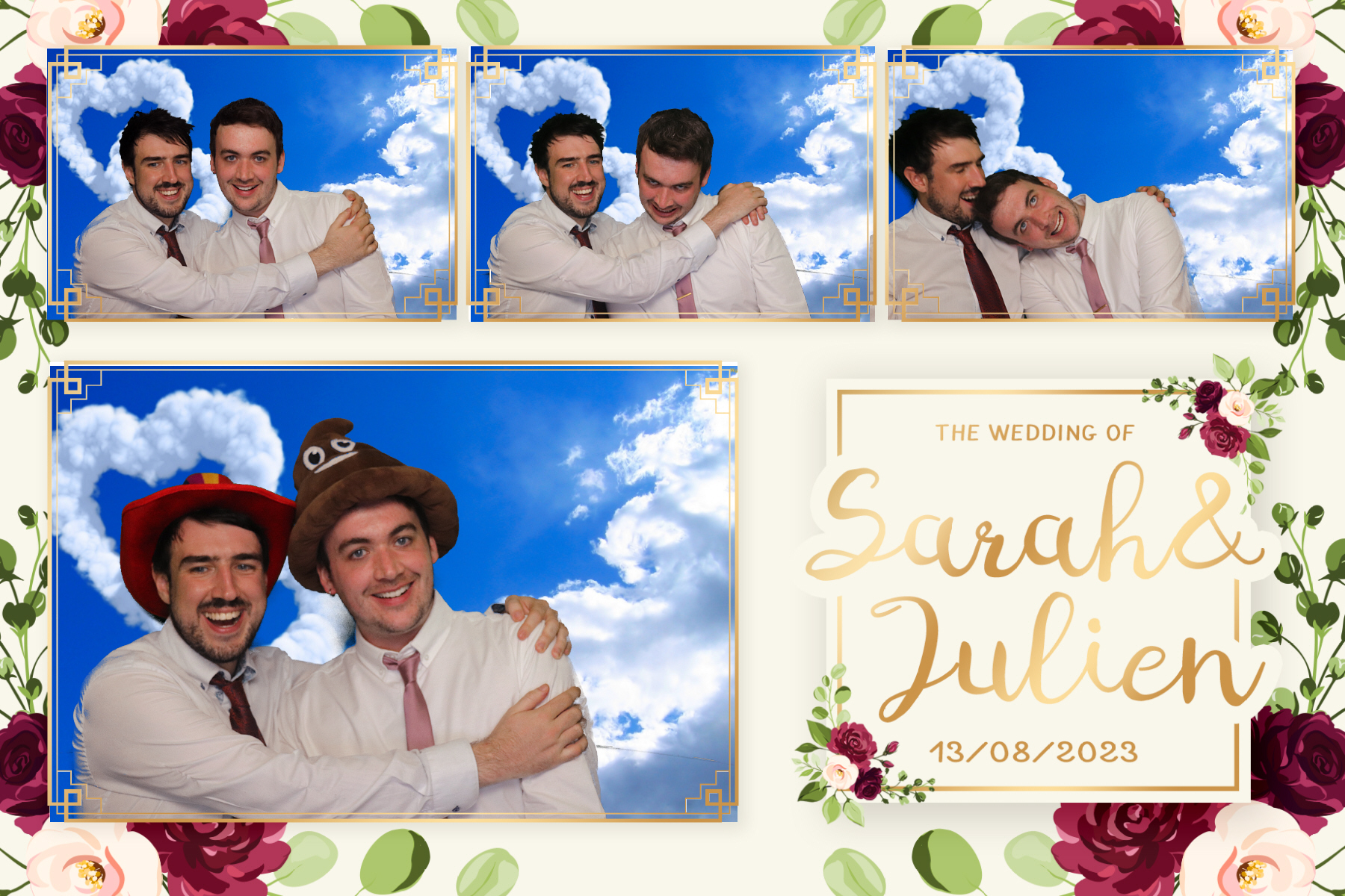 sarah and Julien | View more photos from the event at gallery.blissbooth.co.uk/u/BlissBooth/sarah-and-Julien