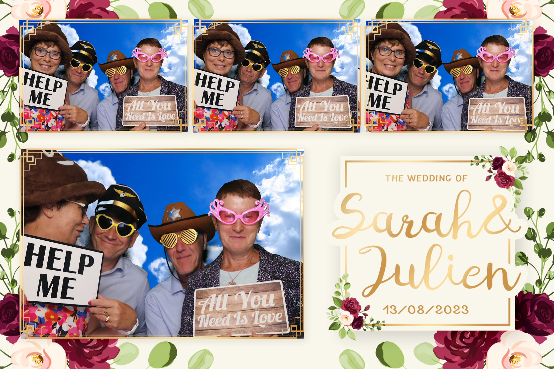 sarah and Julien | View more photos from the event at gallery.blissbooth.co.uk/u/BlissBooth/sarah-and-Julien