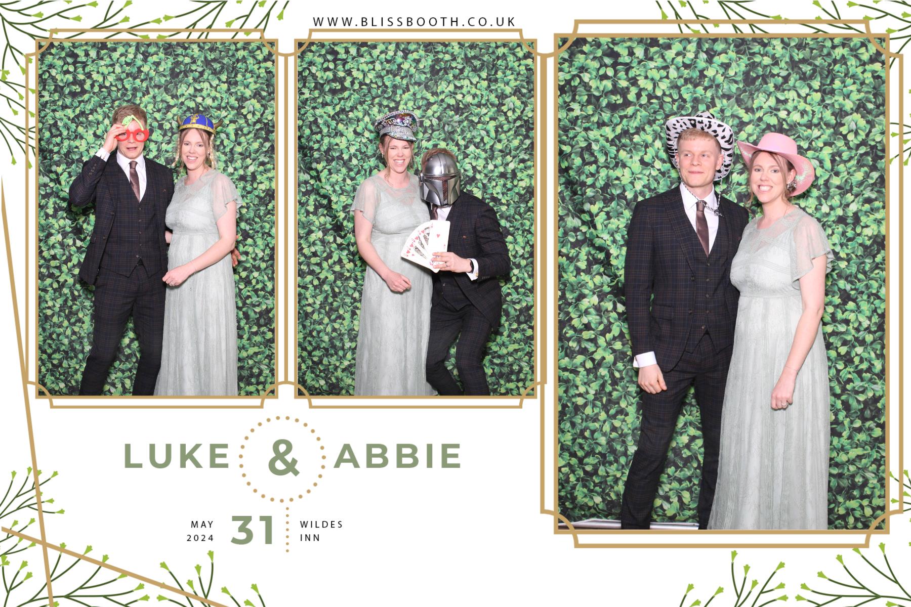 Luke and Abbie | View more photos from the event at gallery.blissbooth.co.uk/u/BlissBooth/Luke-and-Abbie