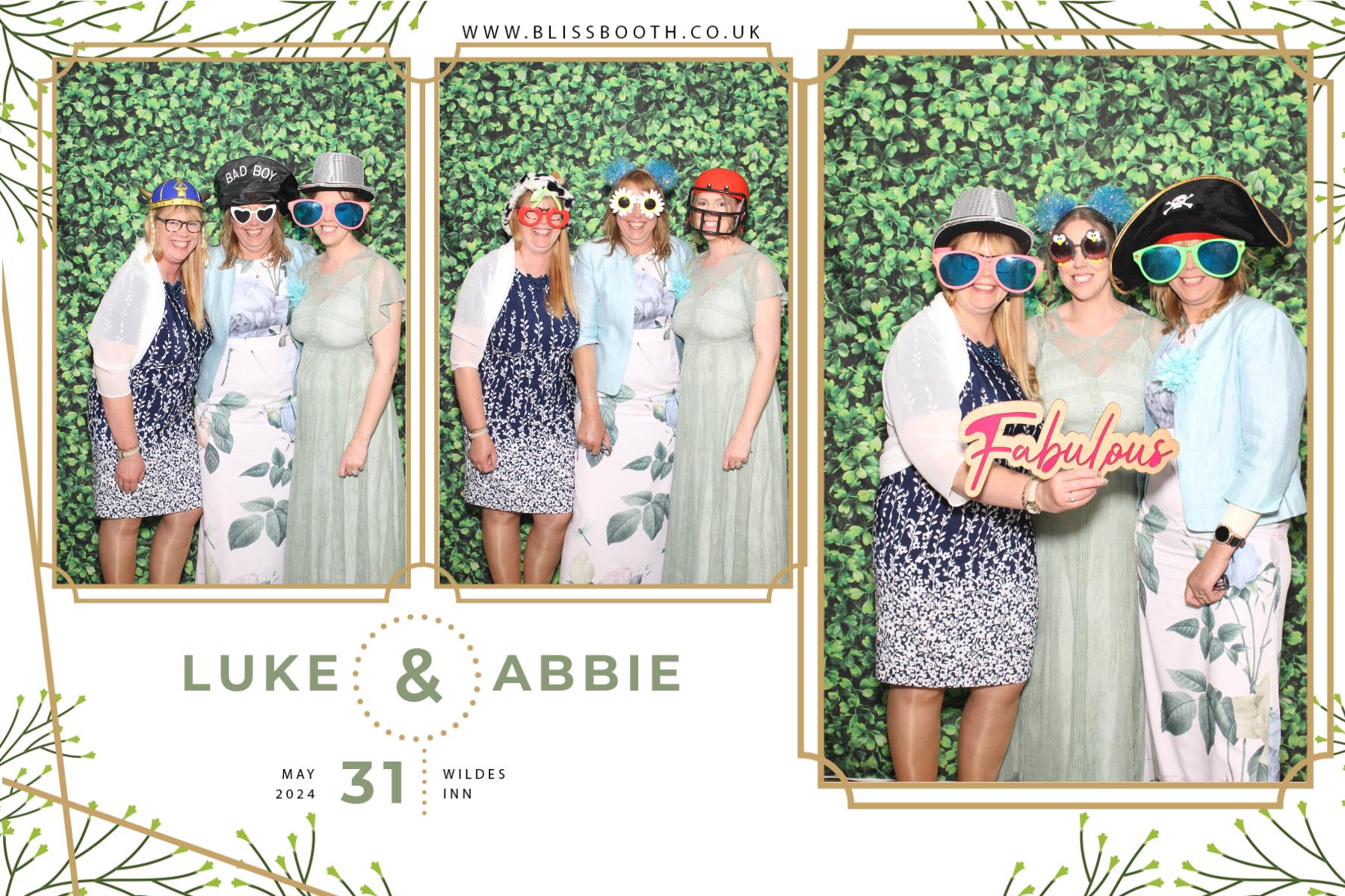 Luke and Abbie | View more photos from the event at gallery.blissbooth.co.uk/u/BlissBooth/Luke-and-Abbie