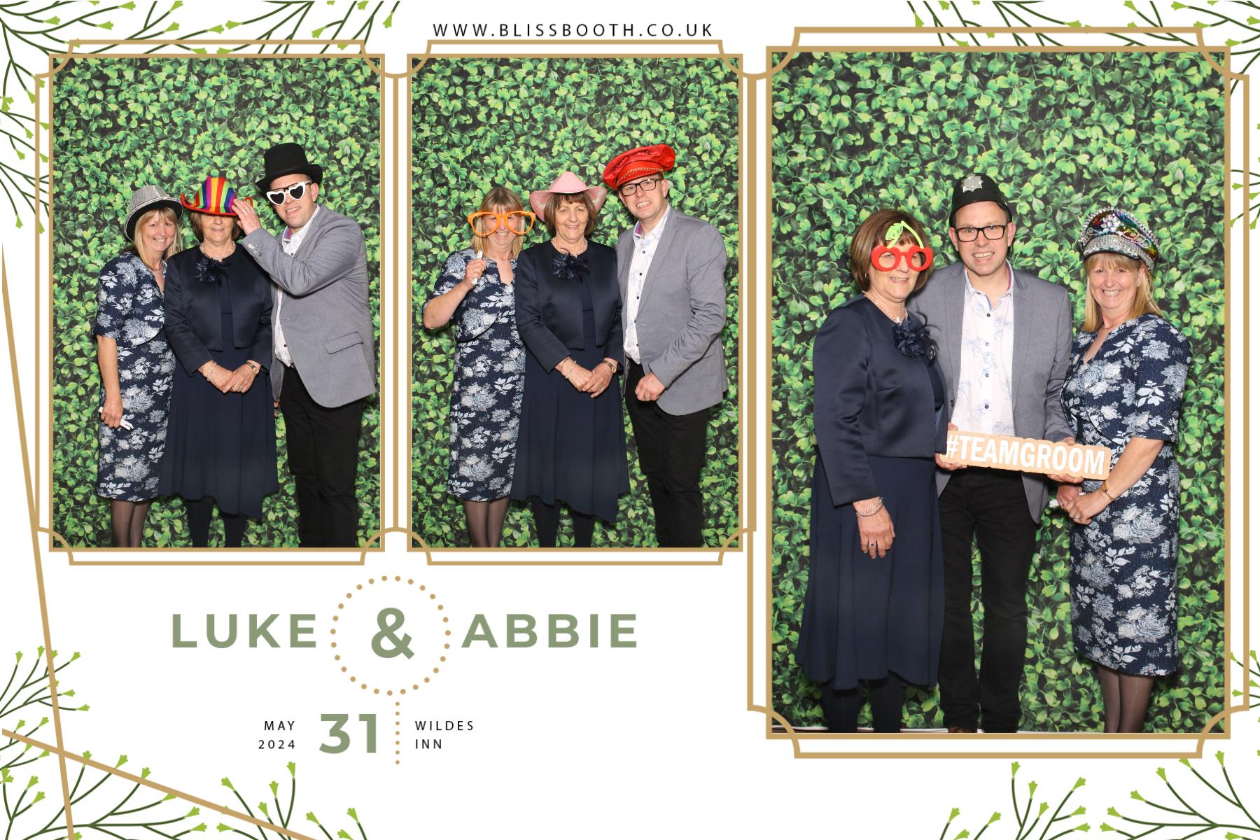Luke and Abbie | View more photos from the event at gallery.blissbooth.co.uk/u/BlissBooth/Luke-and-Abbie