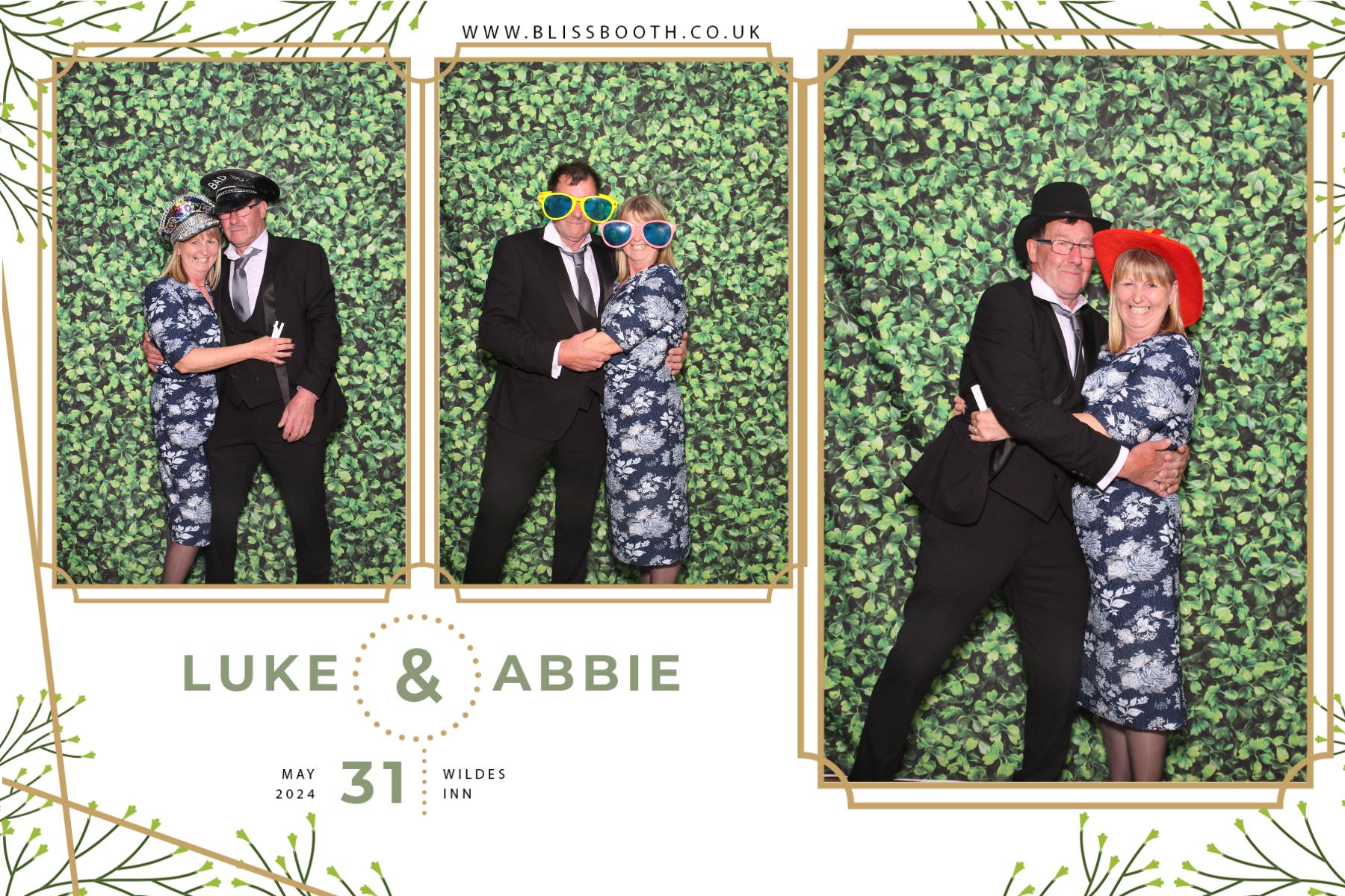 Luke and Abbie | View more photos from the event at gallery.blissbooth.co.uk/u/BlissBooth/Luke-and-Abbie