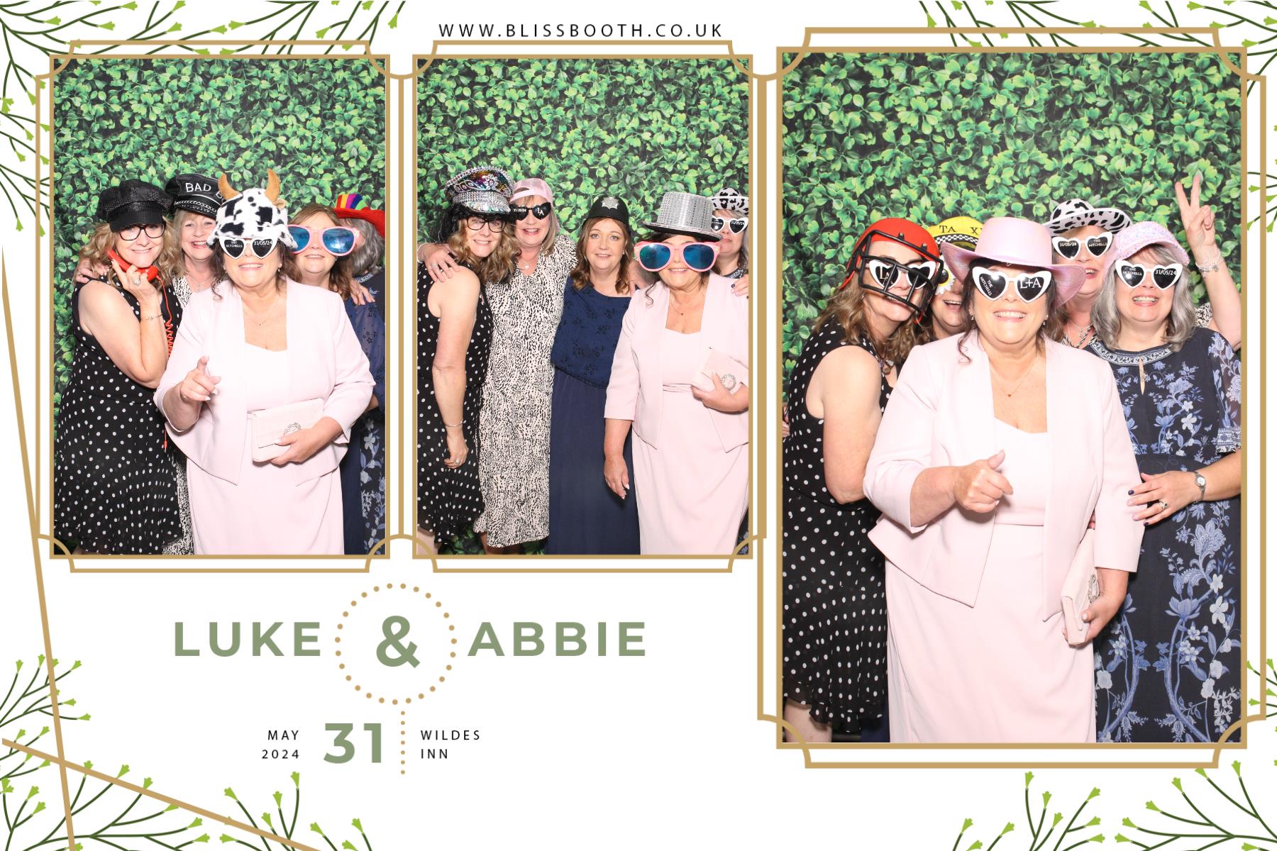 Luke and Abbie | View more photos from the event at gallery.blissbooth.co.uk/u/BlissBooth/Luke-and-Abbie