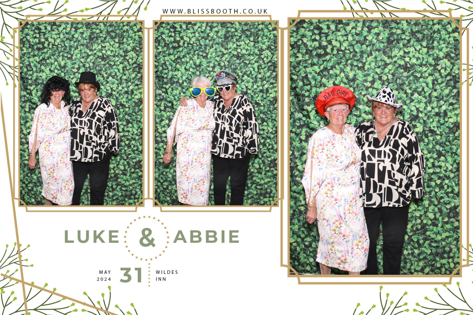 Luke and Abbie | View more photos from the event at gallery.blissbooth.co.uk/u/BlissBooth/Luke-and-Abbie