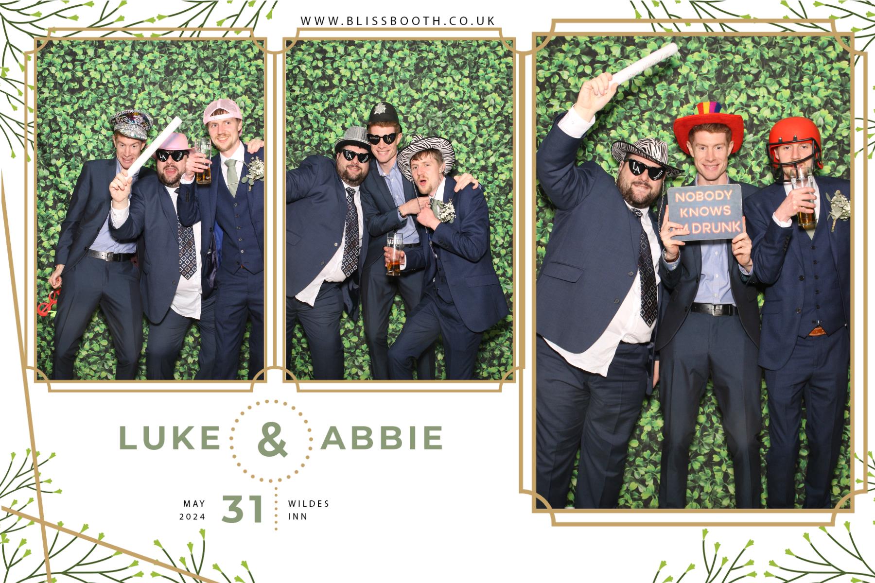 Luke and Abbie | View more photos from the event at gallery.blissbooth.co.uk/u/BlissBooth/Luke-and-Abbie