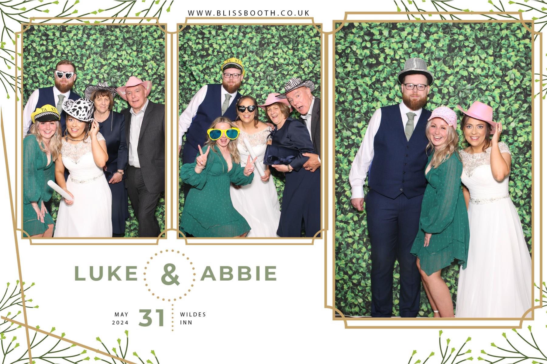 Luke and Abbie | View more photos from the event at gallery.blissbooth.co.uk/u/BlissBooth/Luke-and-Abbie