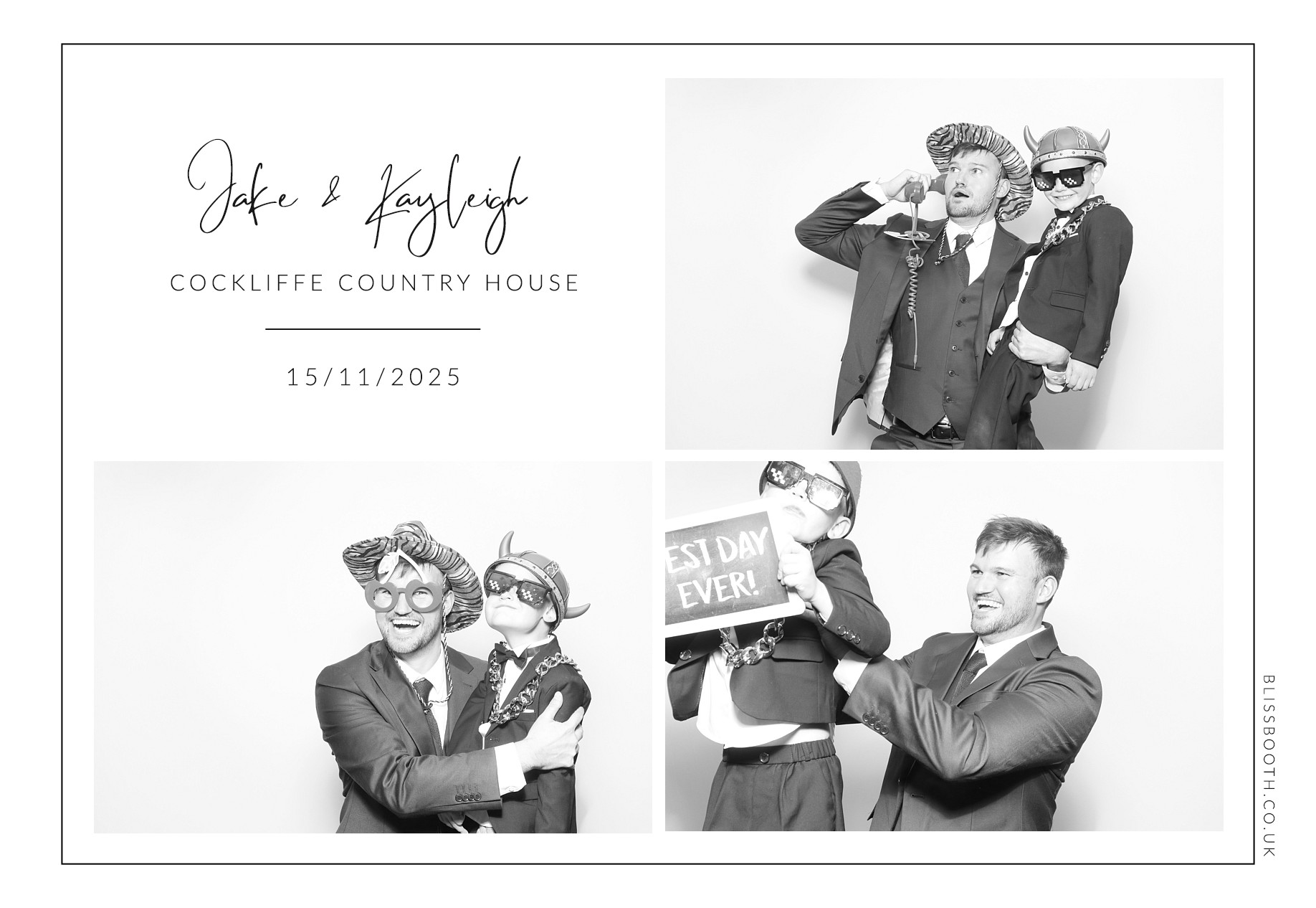 Jake and Kayleigh | View more photos from the event at gallery.blissbooth.co.uk/u/BlissBooth/Jake-and-Kayleigh