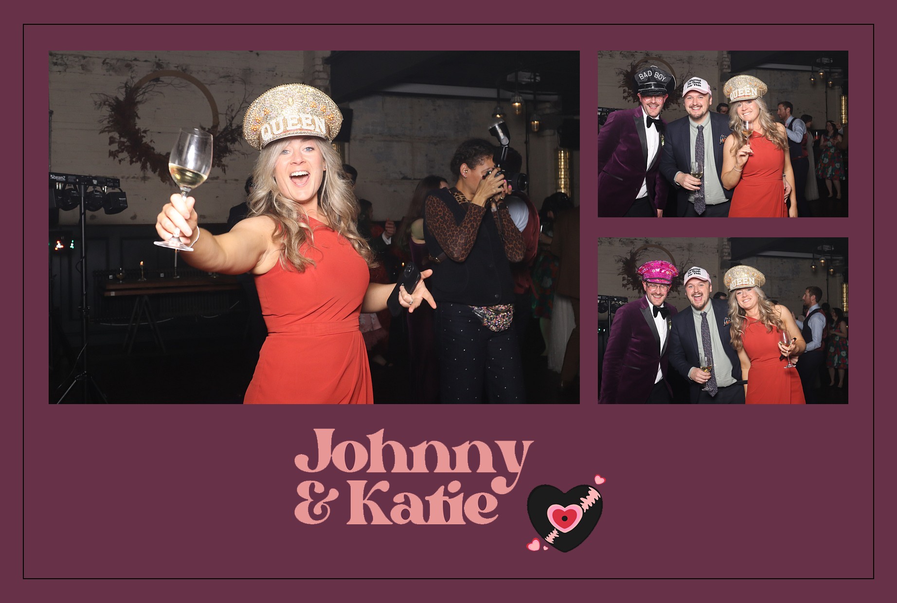 Johnny and Katie | View more photos from the event at gallery.blissbooth.co.uk/u/BlissBooth/Johnny-and-Katie-0
