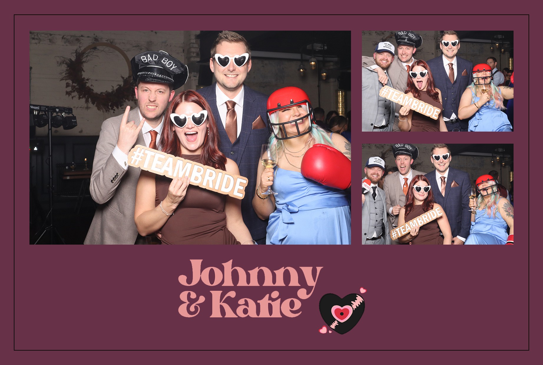 Johnny and Katie | View more photos from the event at gallery.blissbooth.co.uk/u/BlissBooth/Johnny-and-Katie