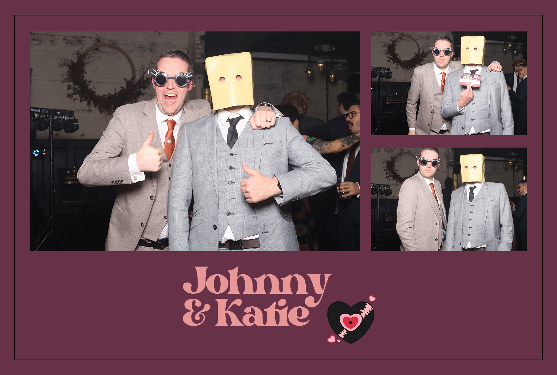 Johnny and Katie | View more photos from the event at gallery.blissbooth.co.uk/u/BlissBooth/Johnny-and-Katie-0
