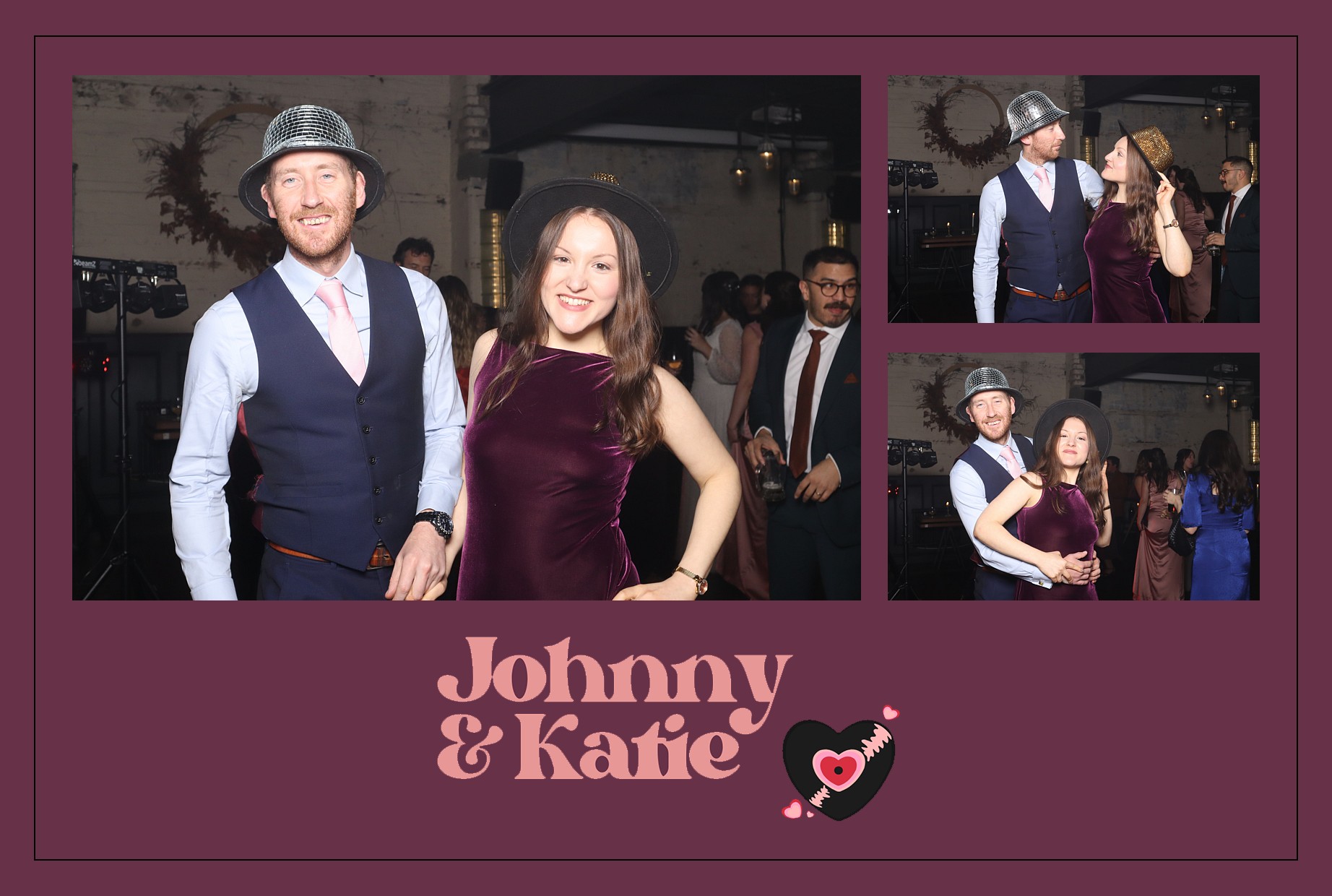 Johnny and Katie | View more photos from the event at gallery.blissbooth.co.uk/u/BlissBooth/Johnny-and-Katie-0