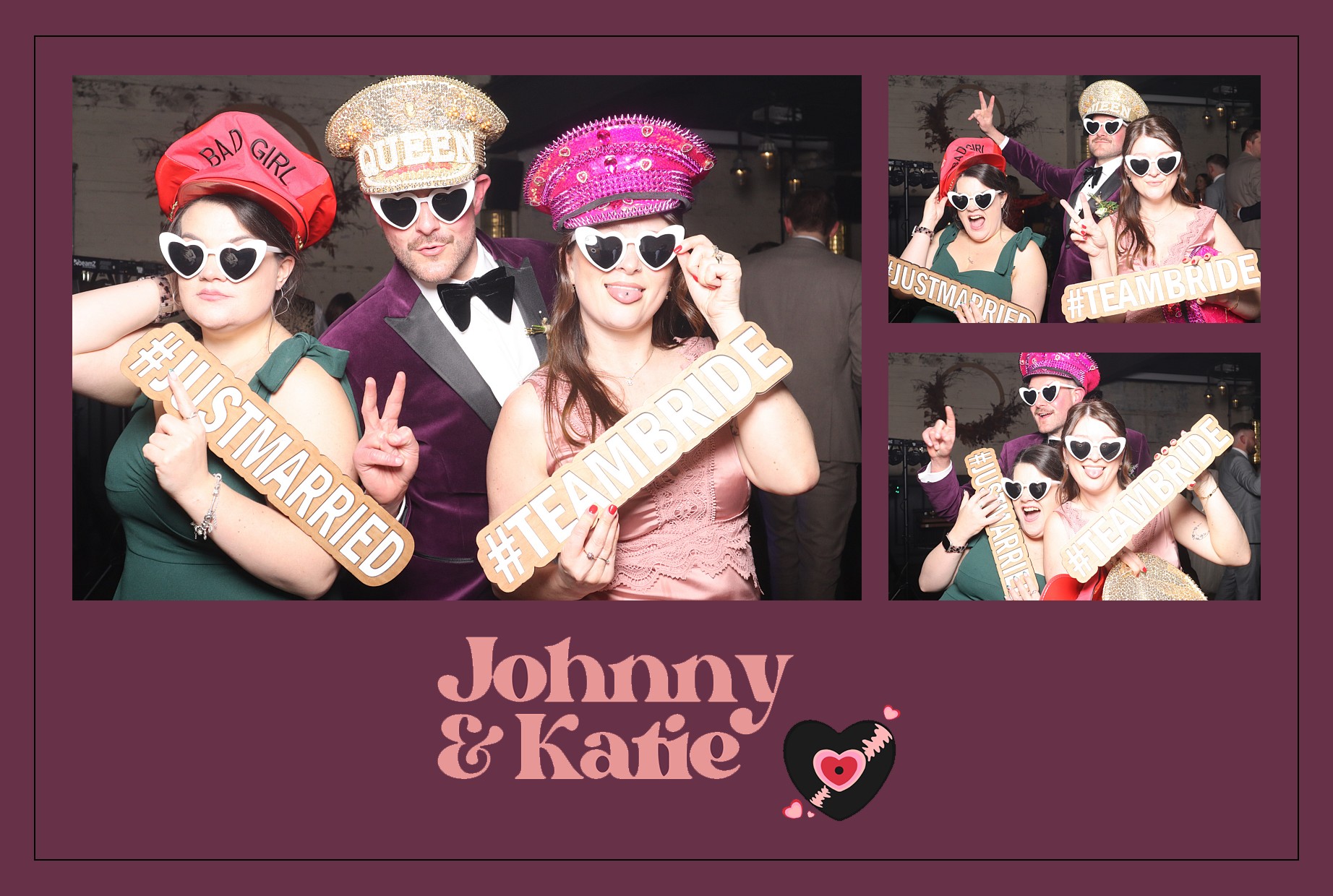Johnny and Katie | View more photos from the event at gallery.blissbooth.co.uk/u/BlissBooth/Johnny-and-Katie