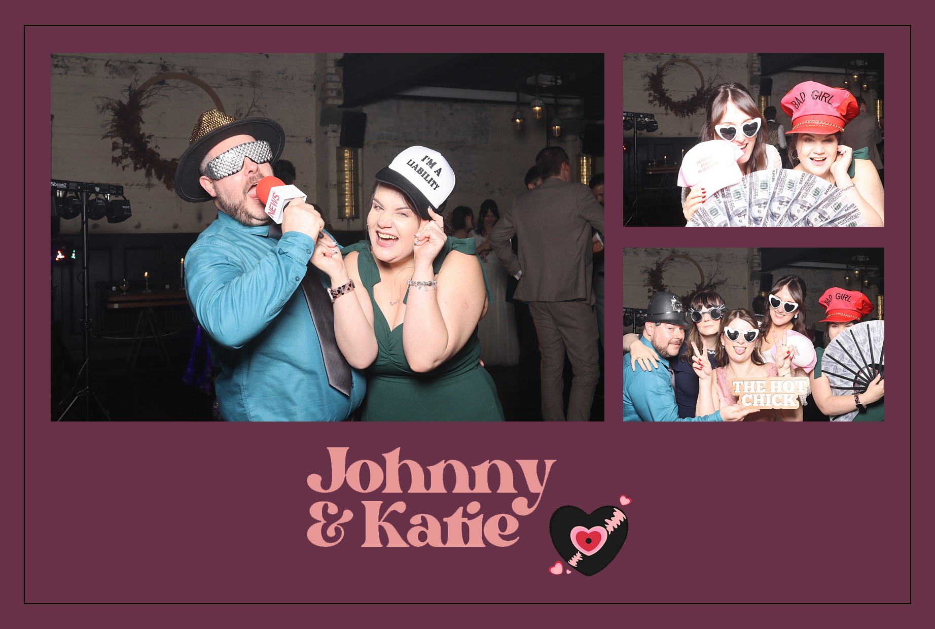 Johnny and Katie | View more photos from the event at gallery.blissbooth.co.uk/u/BlissBooth/Johnny-and-Katie