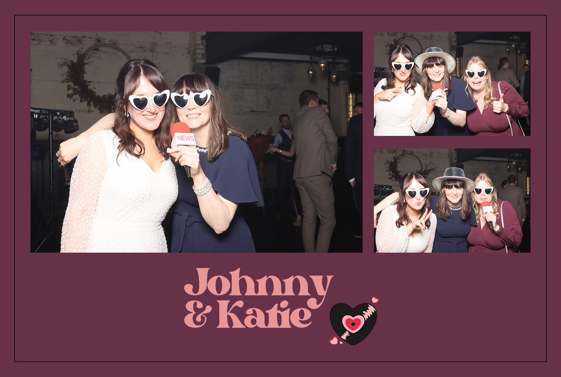 Johnny and Katie | View more photos from the event at gallery.blissbooth.co.uk/u/BlissBooth/Johnny-and-Katie-0
