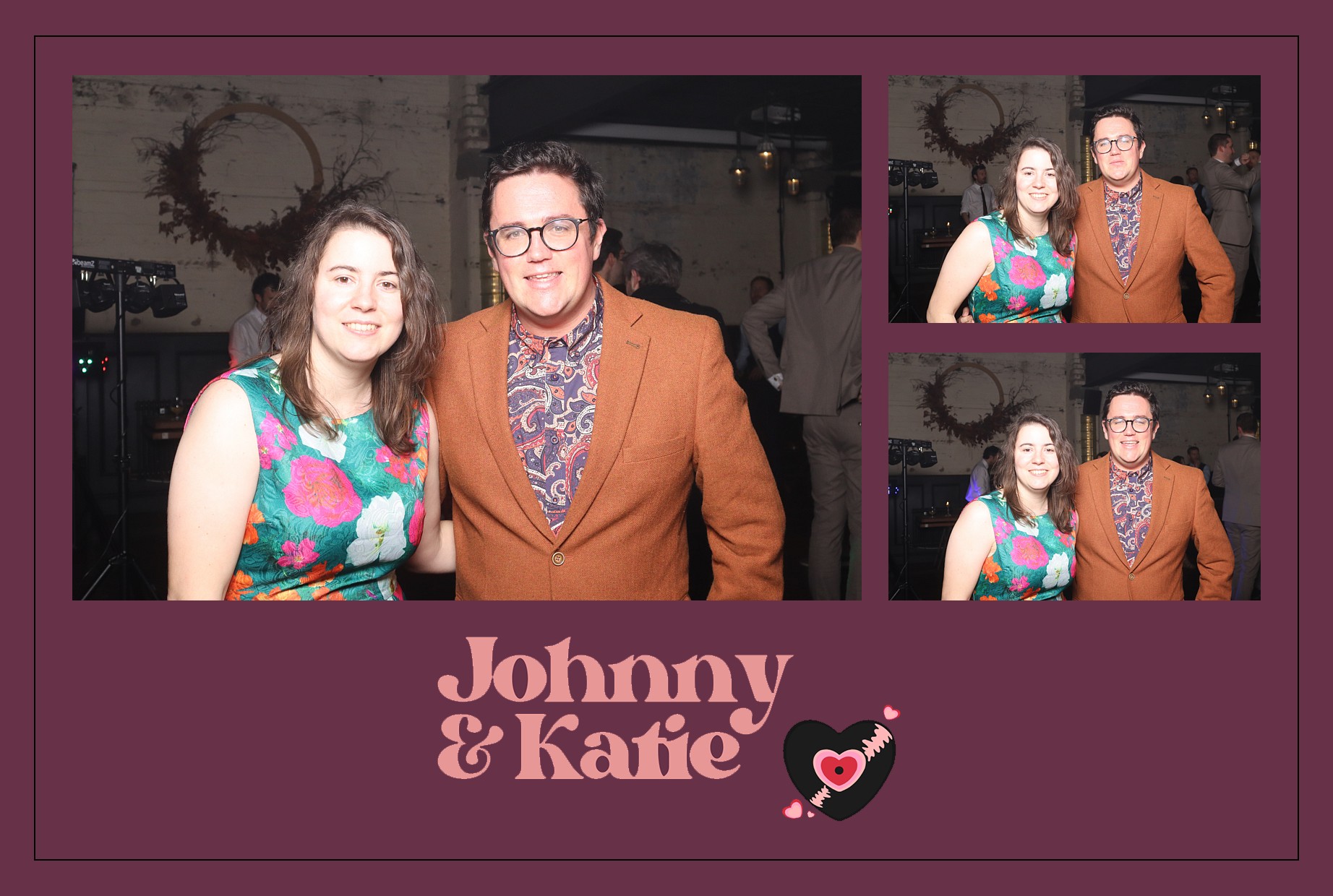 Johnny and Katie | View more photos from the event at gallery.blissbooth.co.uk/u/BlissBooth/Johnny-and-Katie-0
