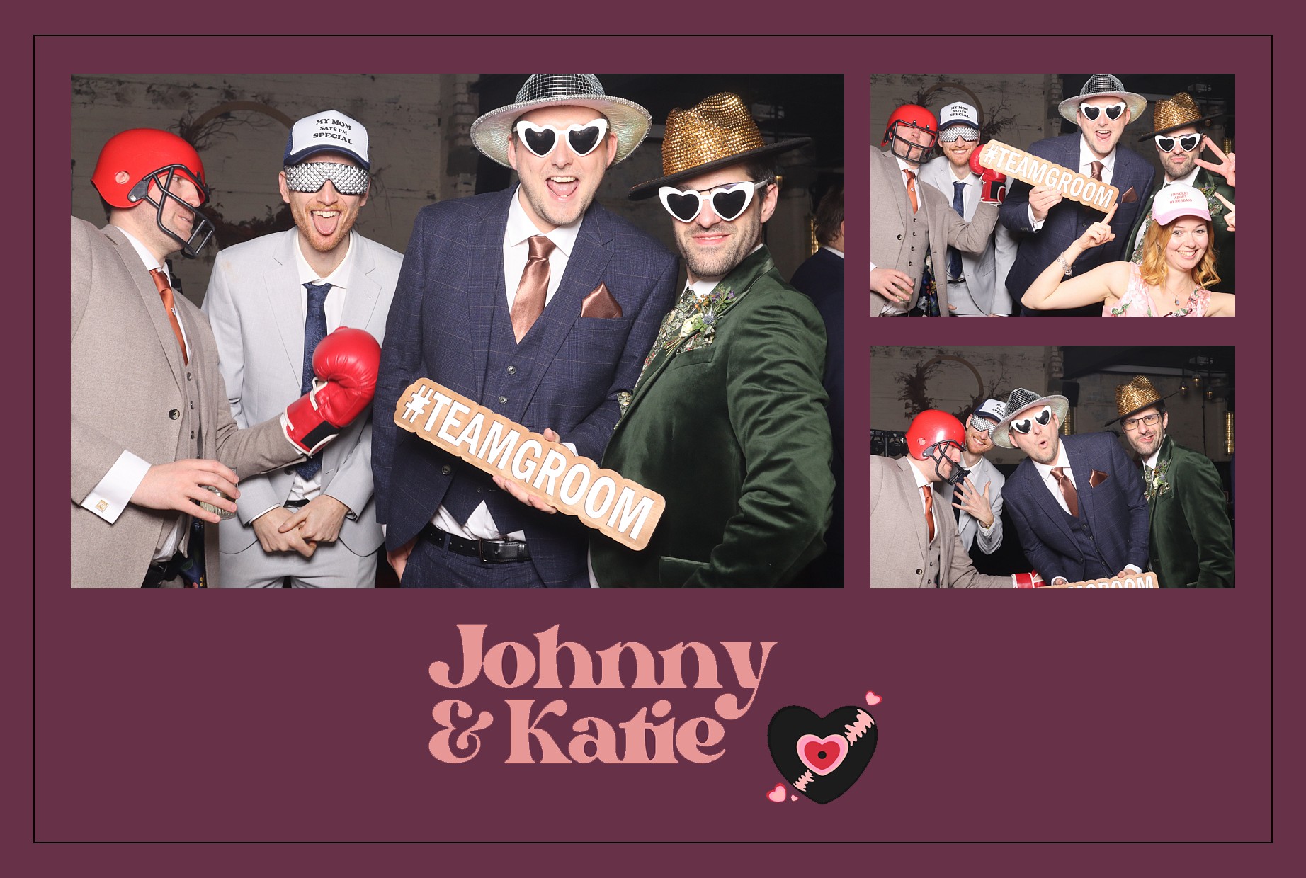 Johnny and Katie | View more photos from the event at gallery.blissbooth.co.uk/u/BlissBooth/Johnny-and-Katie-0