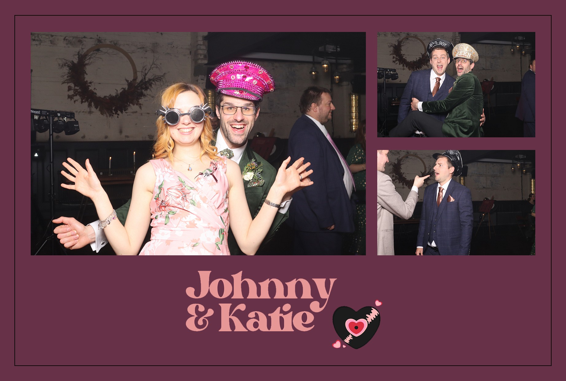 Johnny and Katie | View more photos from the event at gallery.blissbooth.co.uk/u/BlissBooth/Johnny-and-Katie-0