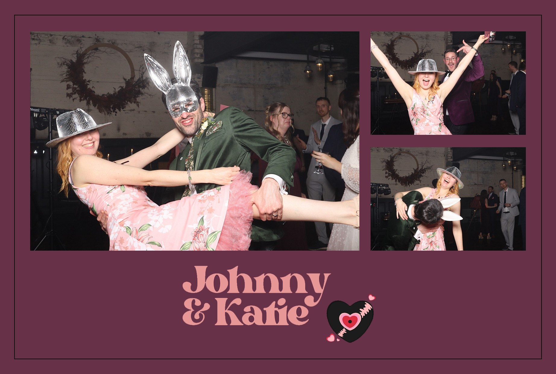 Johnny and Katie | View more photos from the event at gallery.blissbooth.co.uk/u/BlissBooth/Johnny-and-Katie