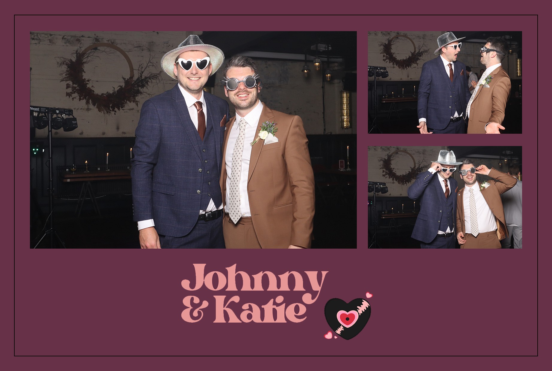 Johnny and Katie | View more photos from the event at gallery.blissbooth.co.uk/u/BlissBooth/Johnny-and-Katie-0